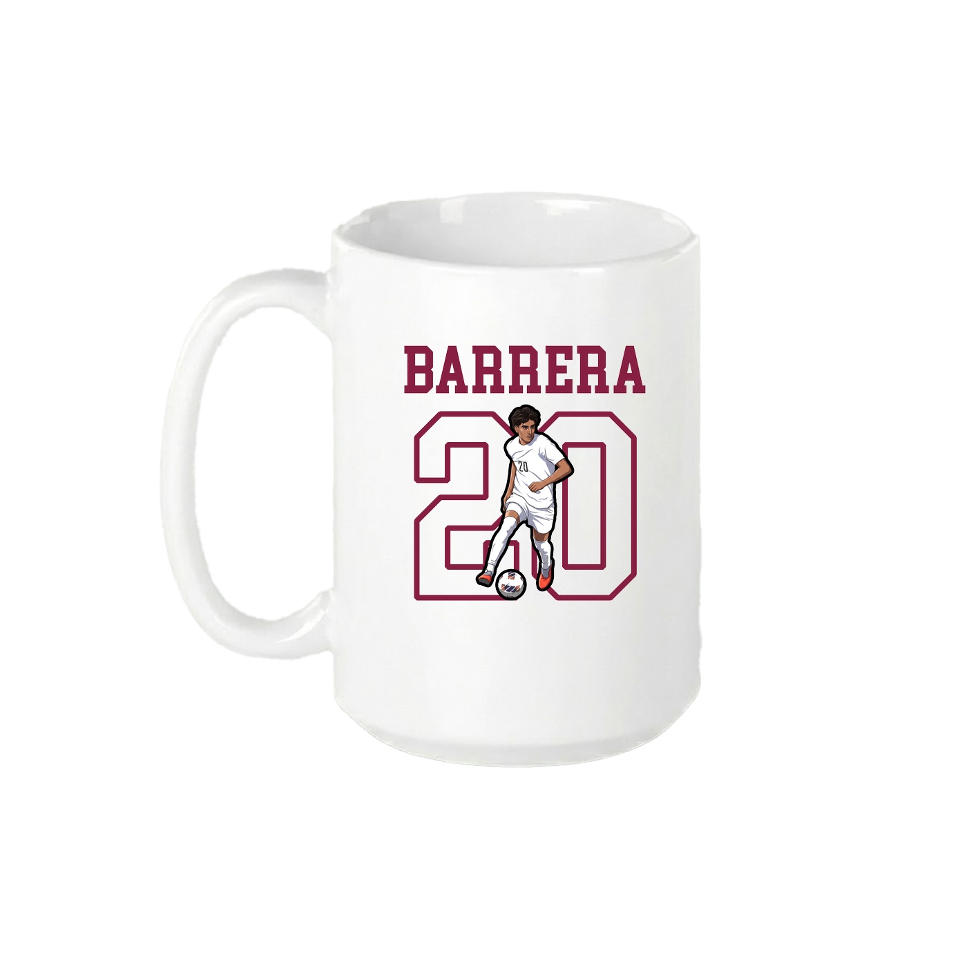 15oz Coffee Mug — Shirsey in White