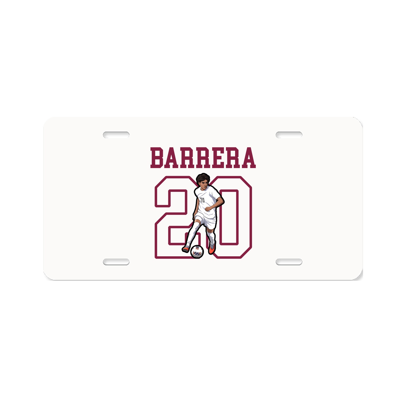 License Plate — Shirsey in Classic