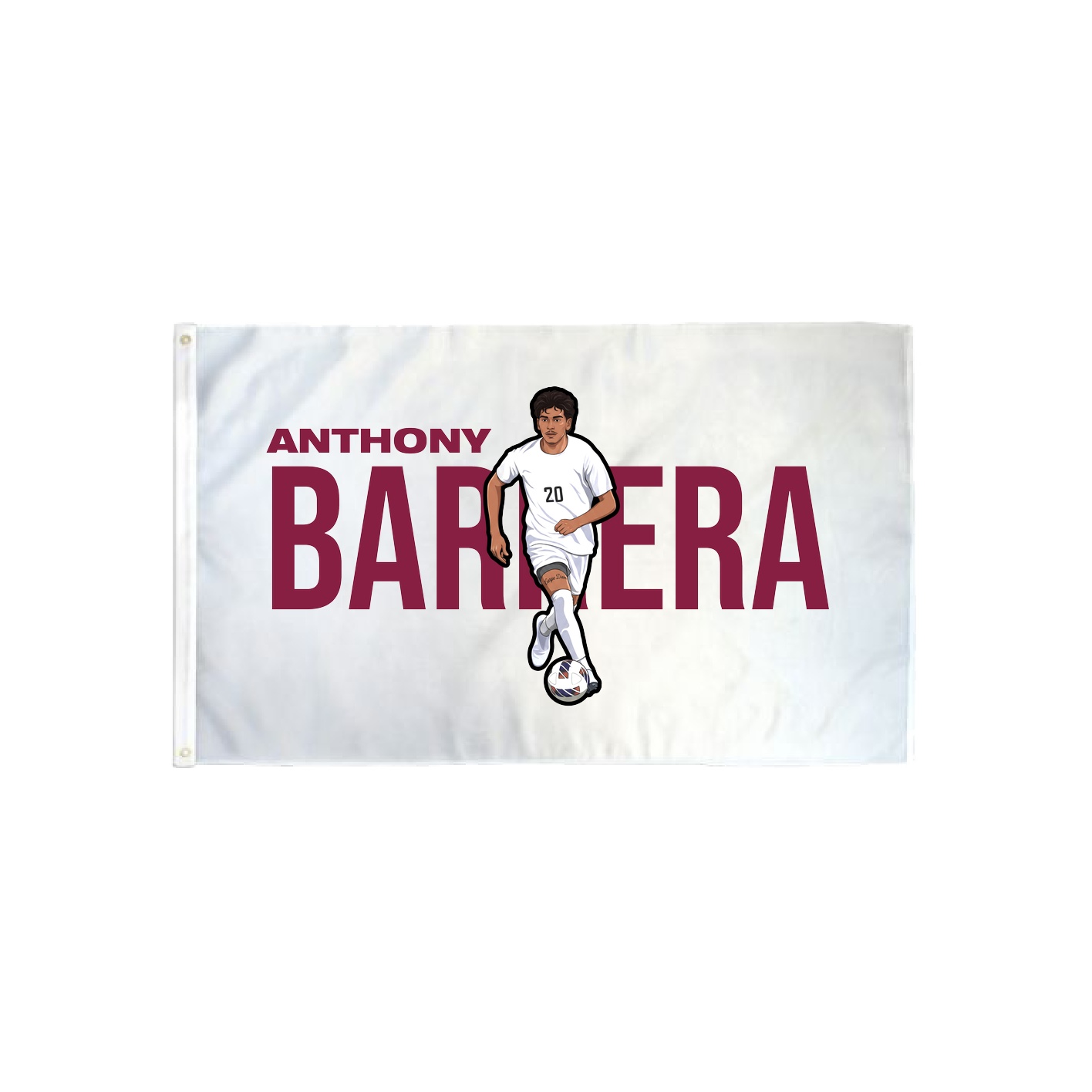 3x5 Flag — Player Name in Classic