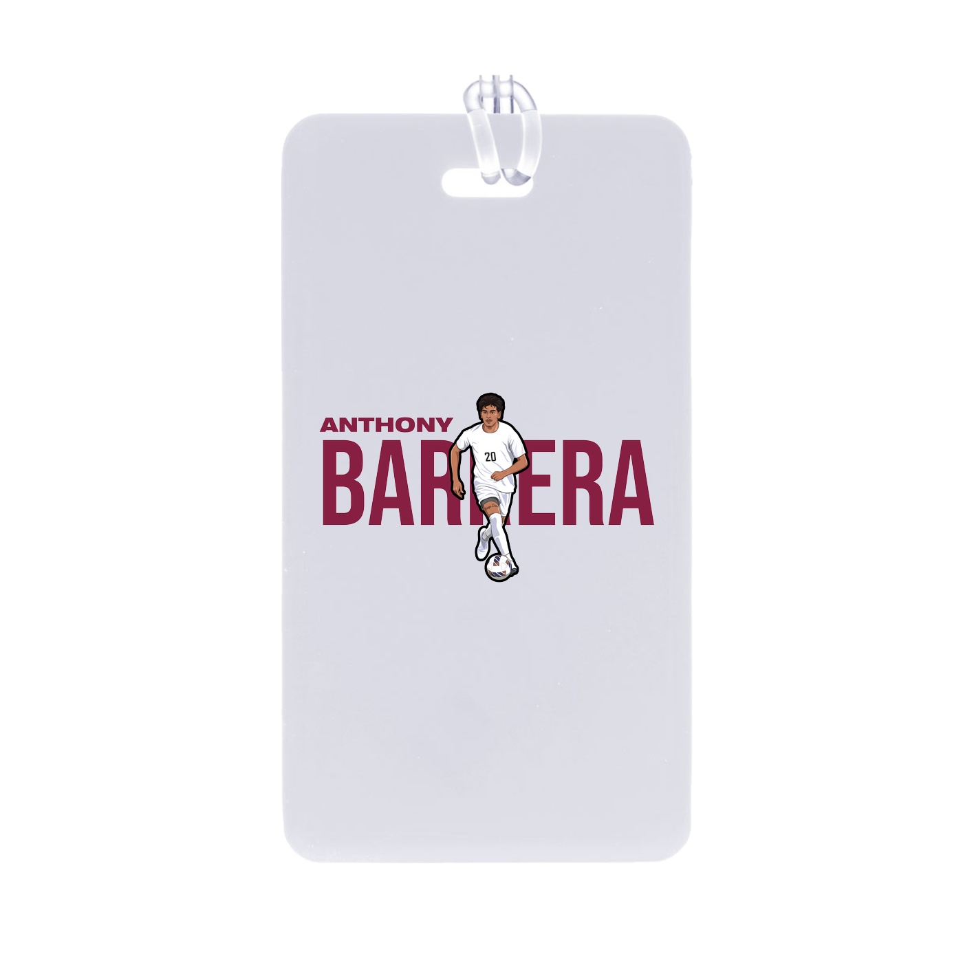 Bag Tag — Player Name in Classic