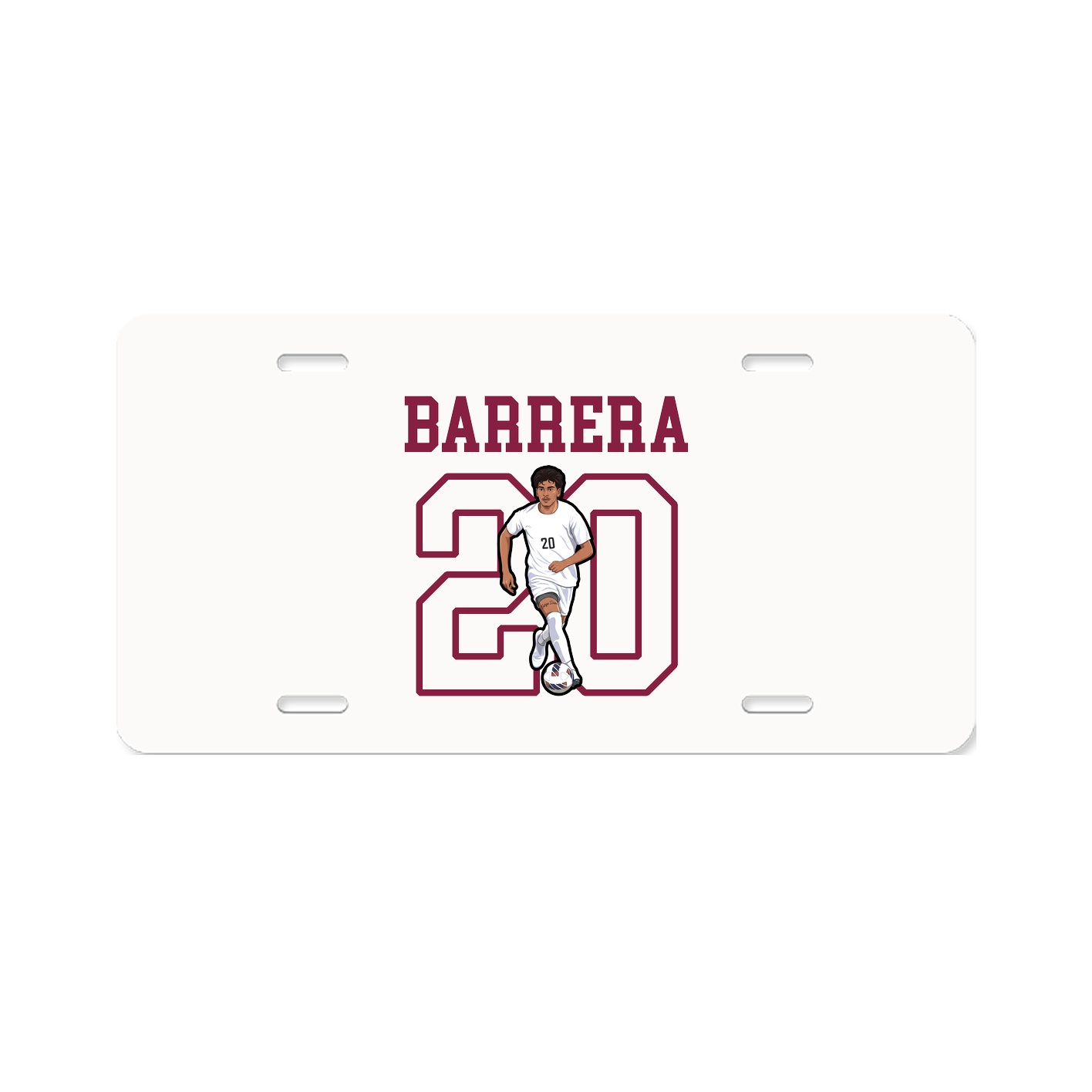 License Plate — Shirsey in Classic