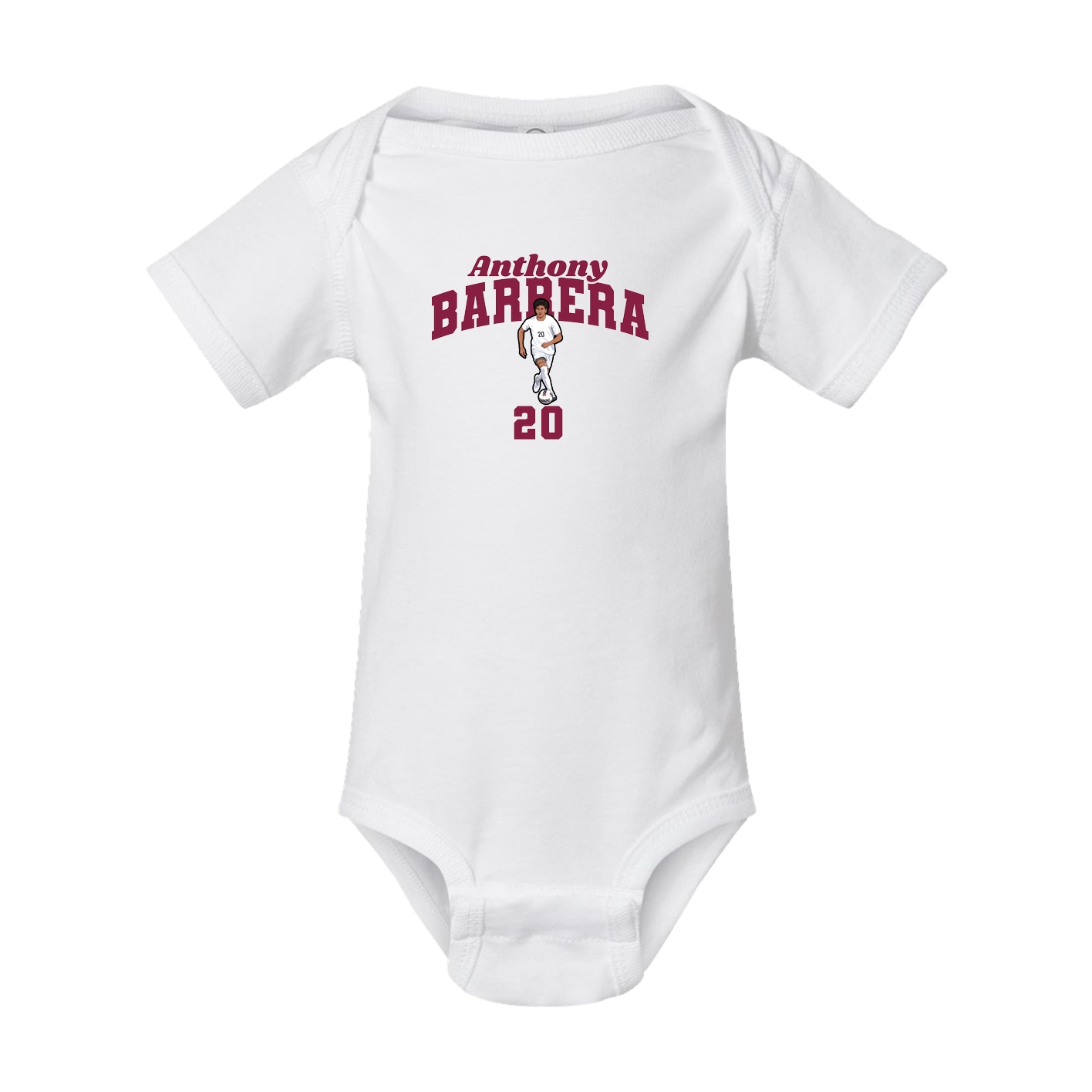 Baby Onesie — Signature Arch in White