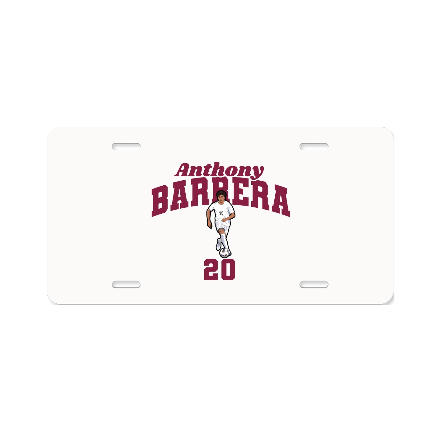 License Plate — Signature Arch in Classic