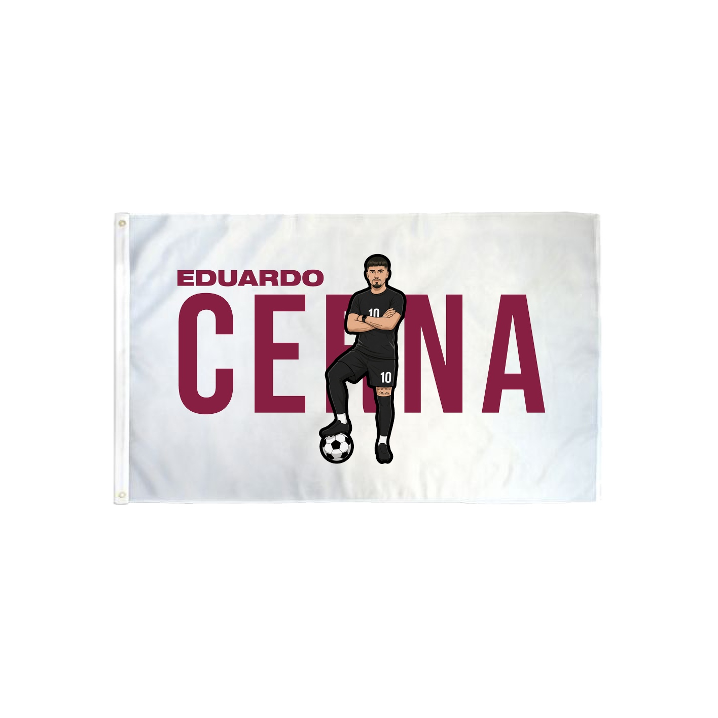 3x5 Flag — Player Name in Classic