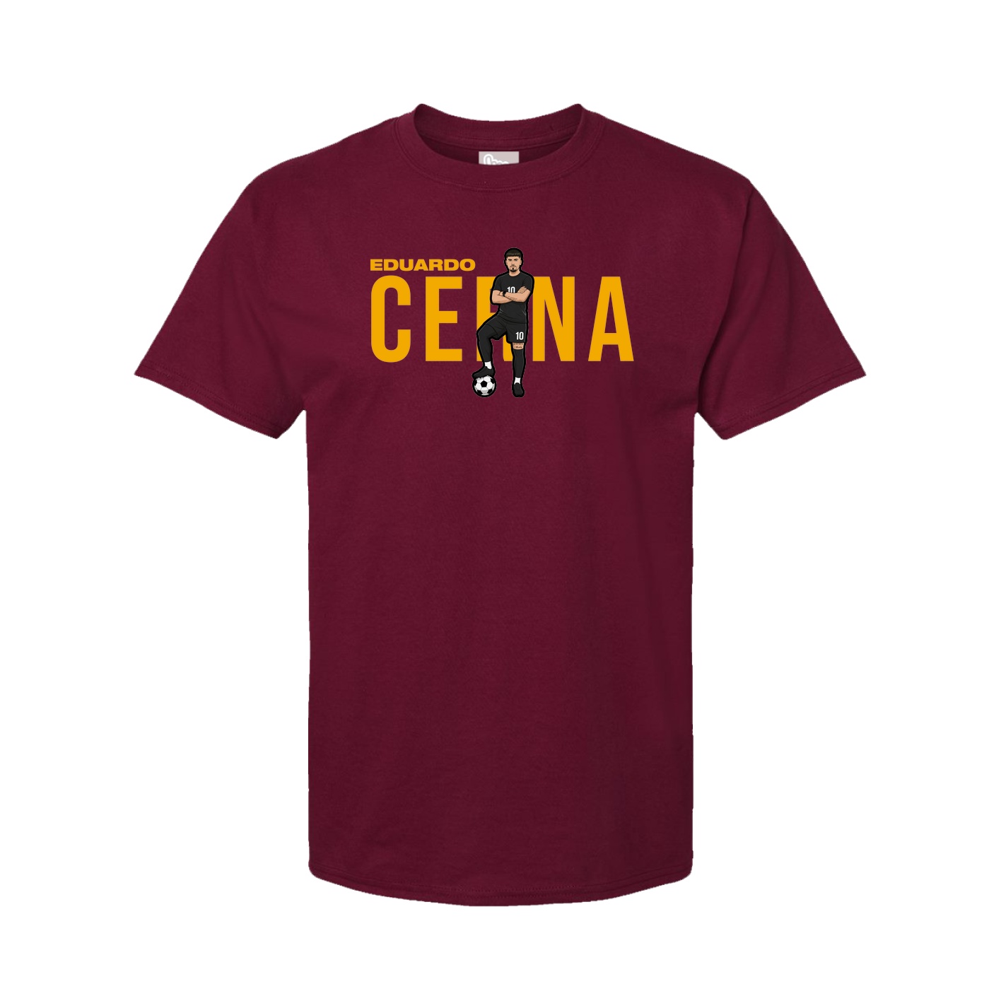 Tee — Player Name in Cardinal