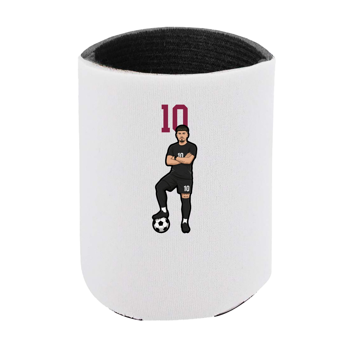 Can Holder — Number Top in White