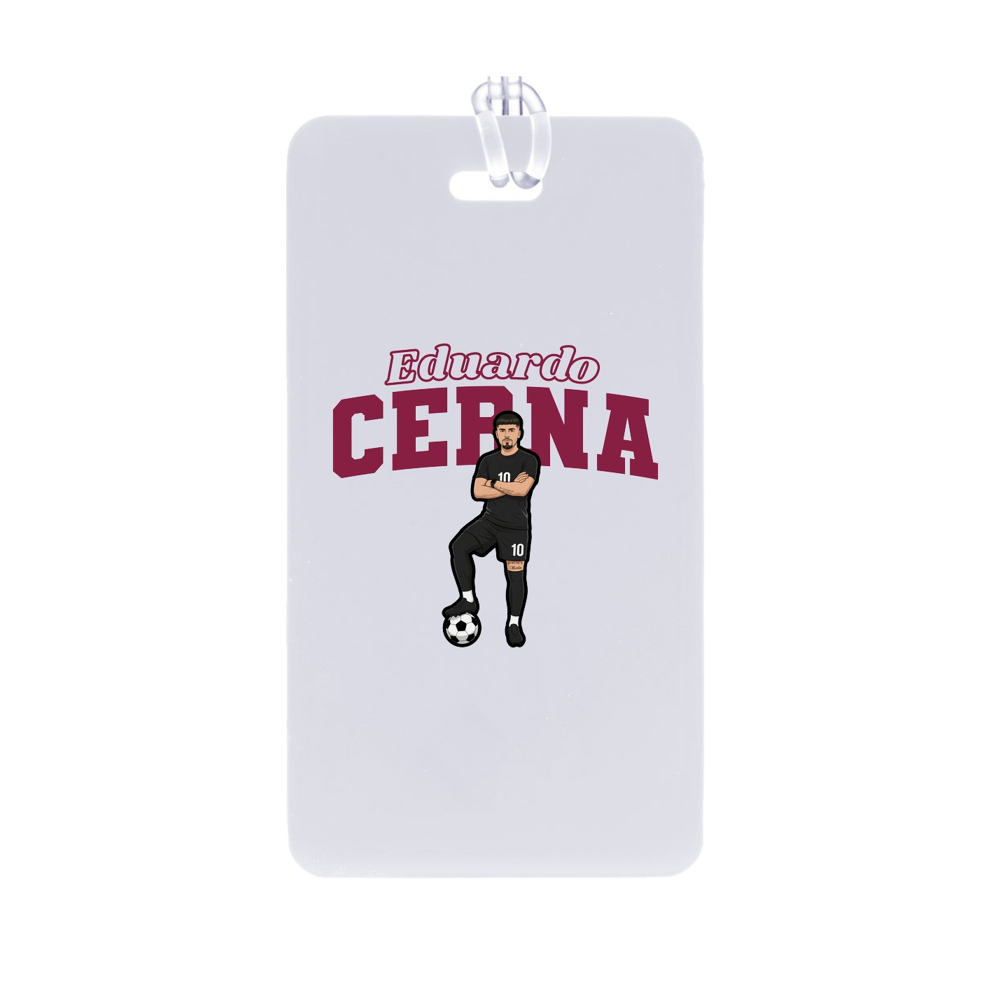 Bag Tag — Name Arch in Classic