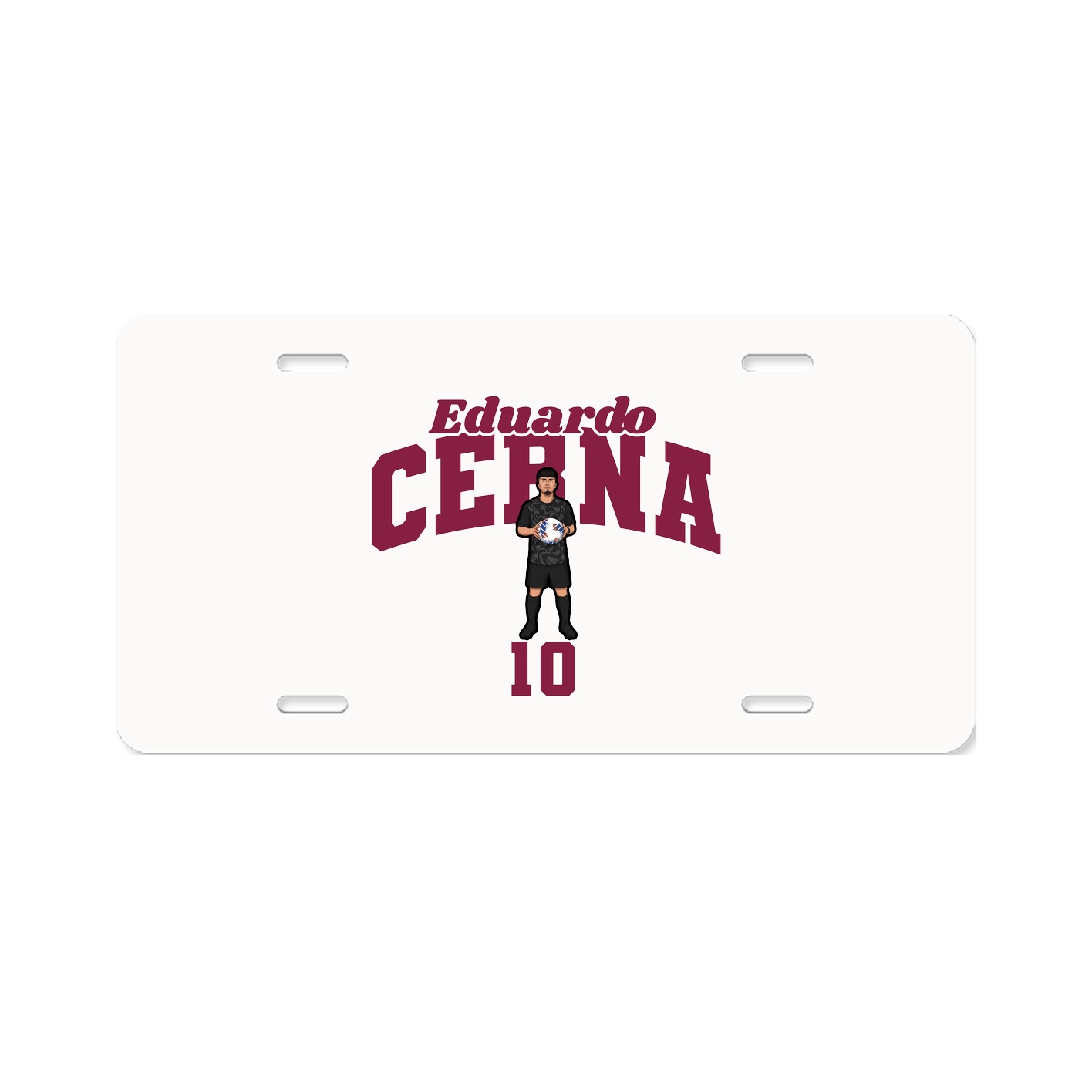 License Plate — Signature Arch in Classic