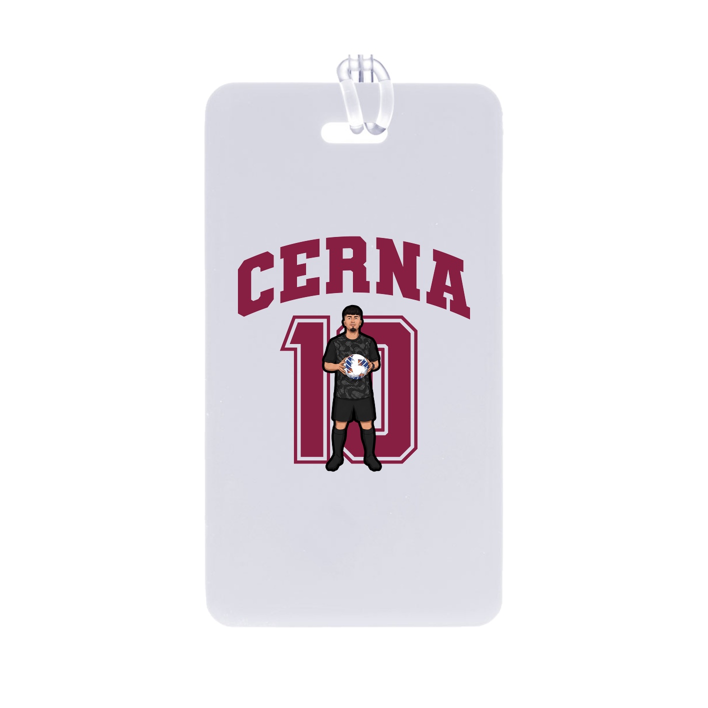 Bag Tag — Number in Classic