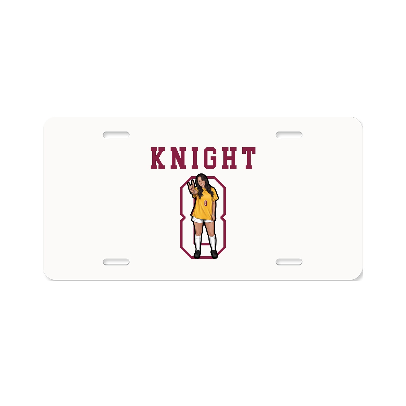 License Plate — Shirsey in Classic