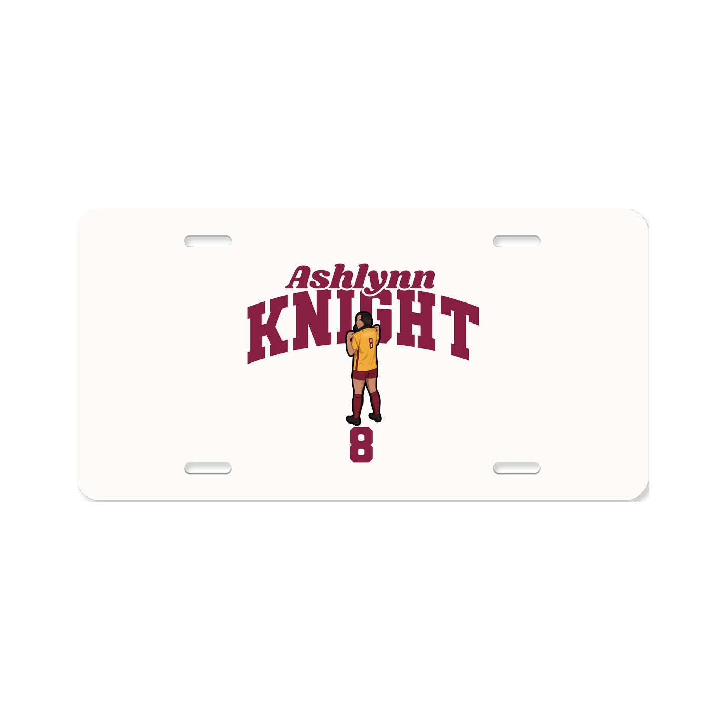 License Plate — Signature Arch in Classic