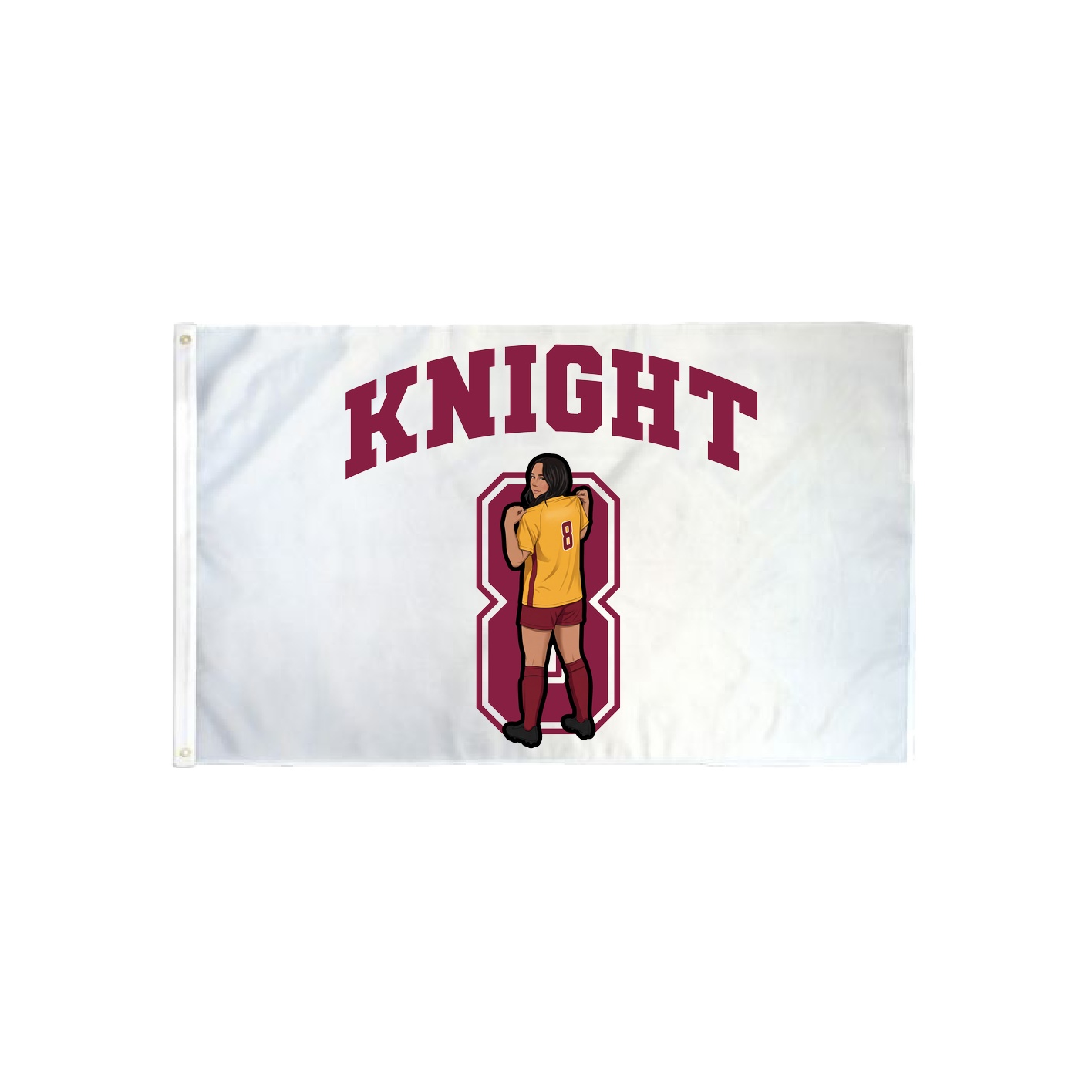 3x5 Flag — Number in Classic