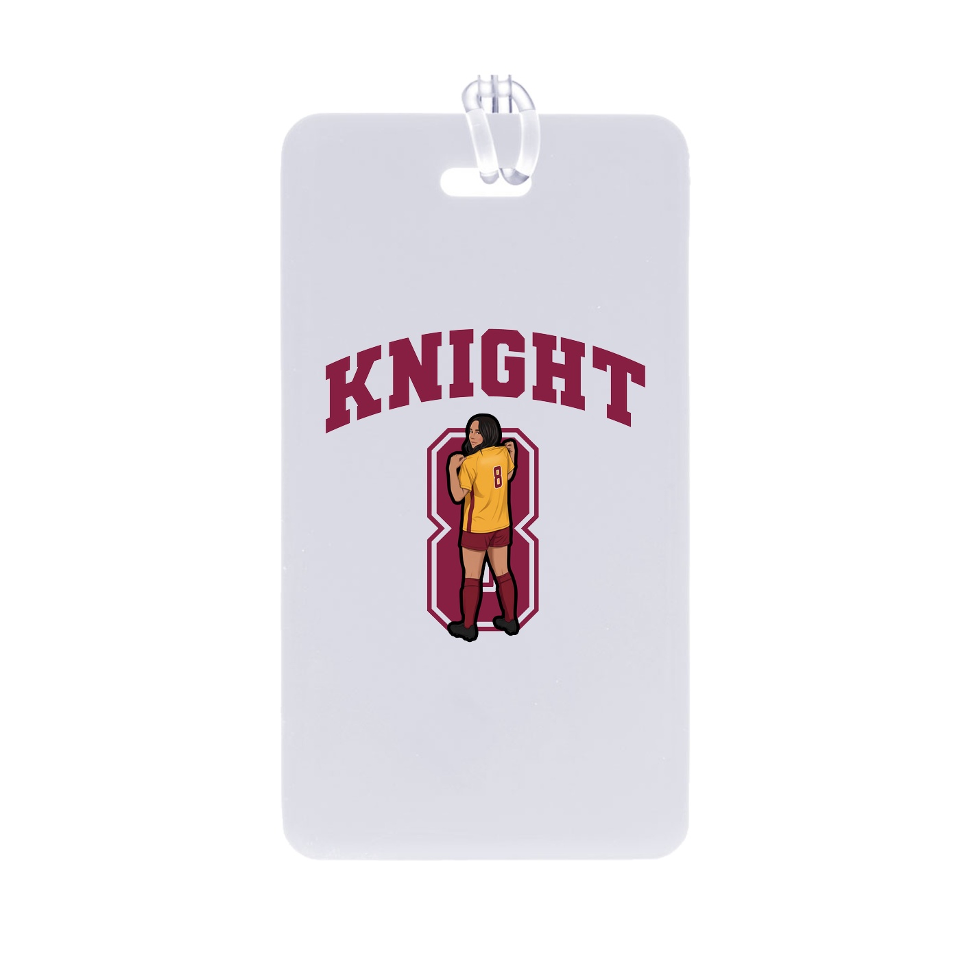 Bag Tag — Number in Classic