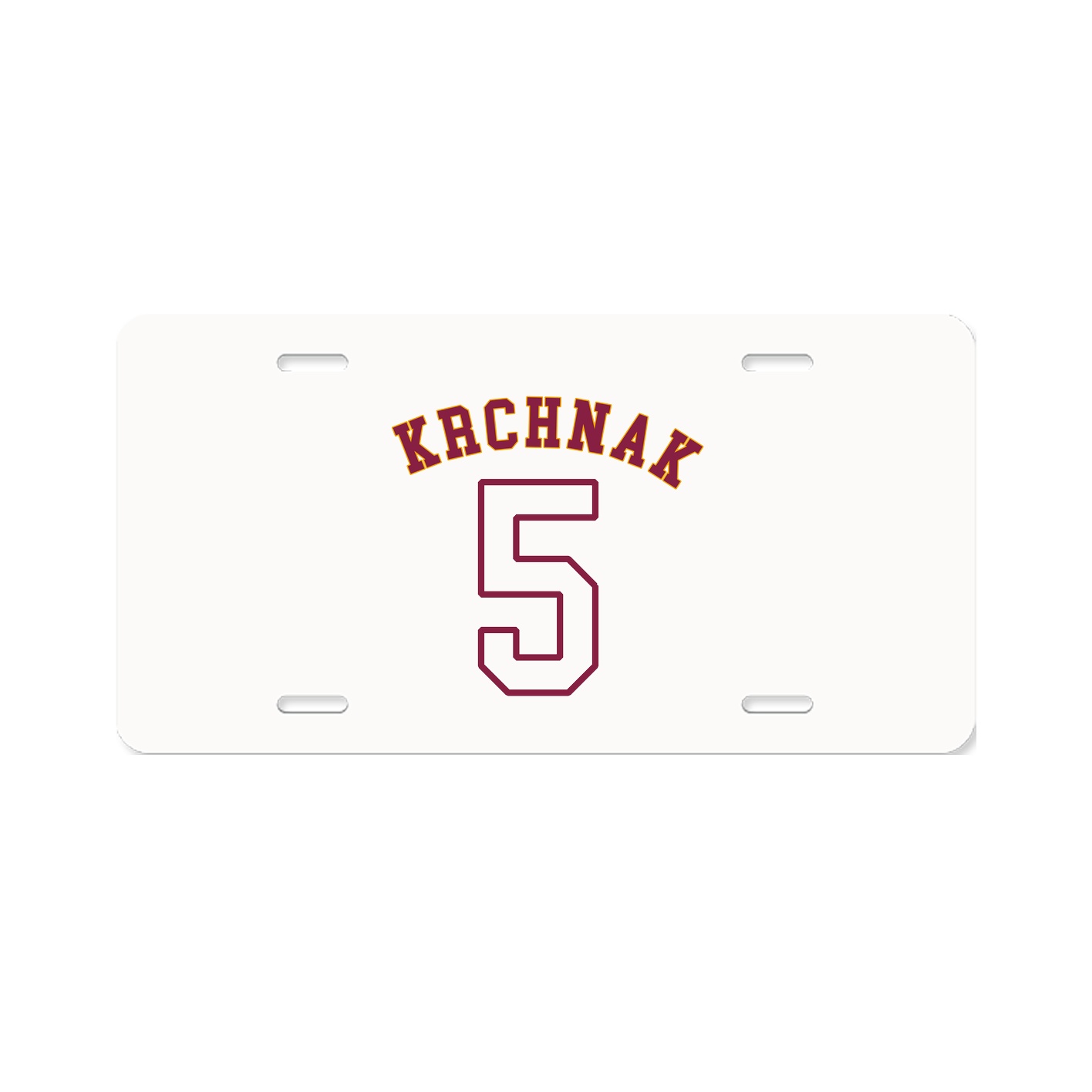License Plate — Shirsey Arch in Classic