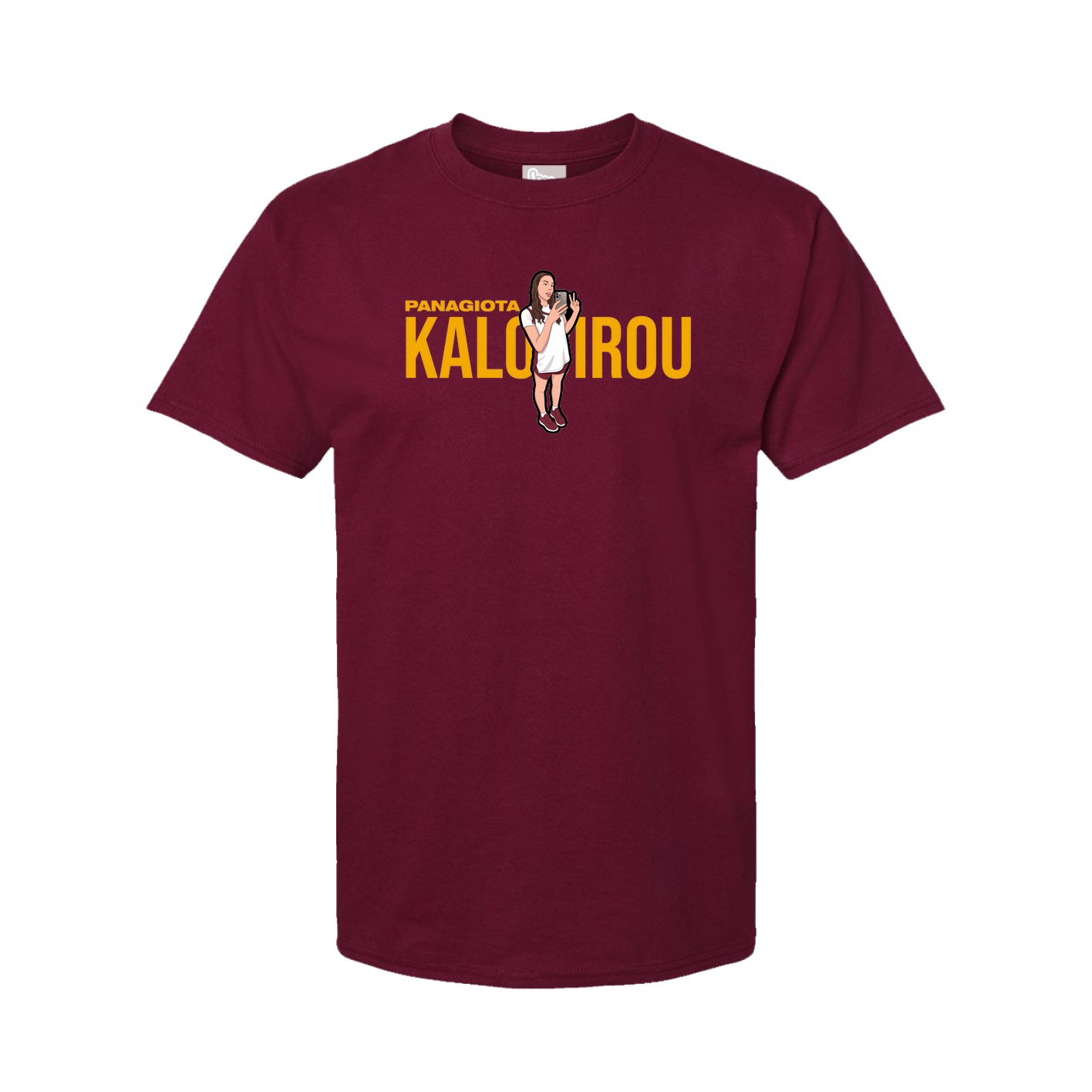 Tee — Player Name in Cardinal