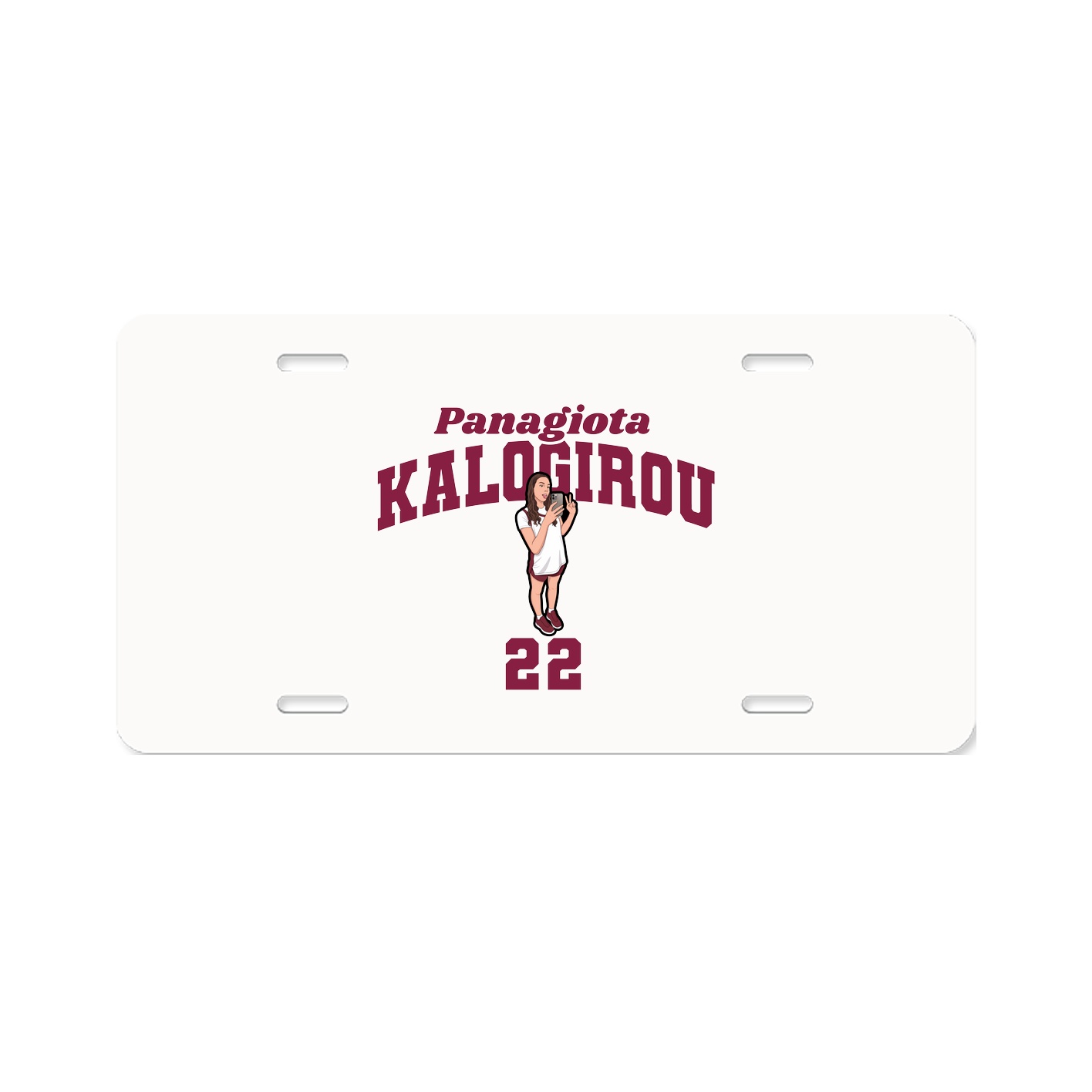License Plate — Signature Arch in Classic