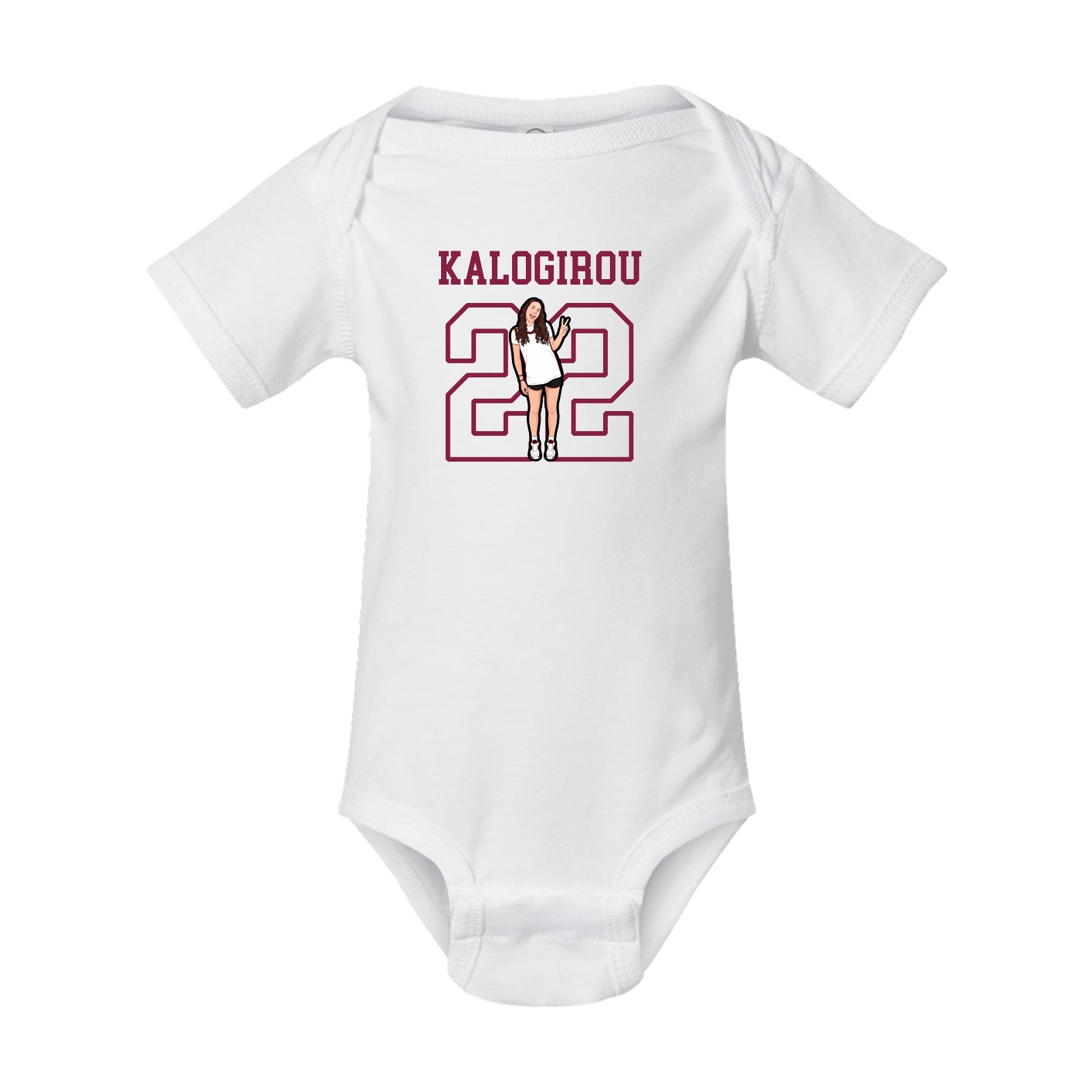 Baby Onesie — Shirsey in White