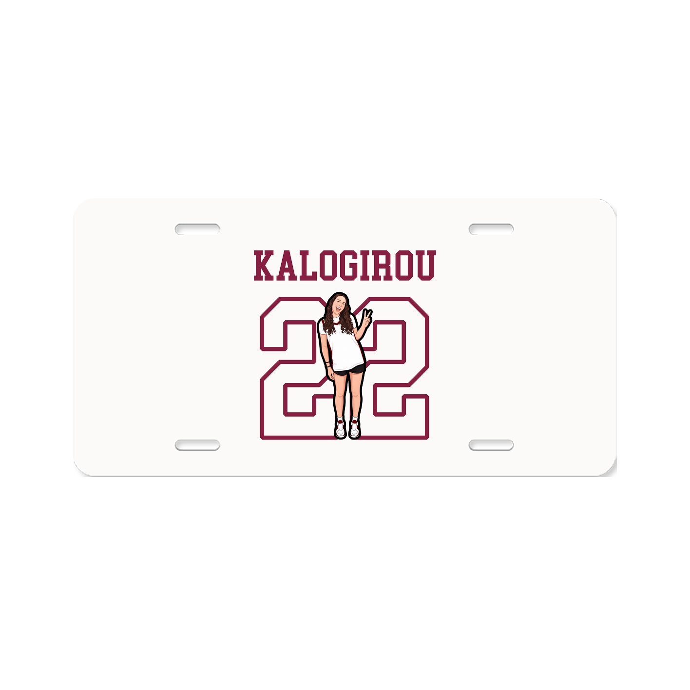 License Plate — Shirsey in Classic
