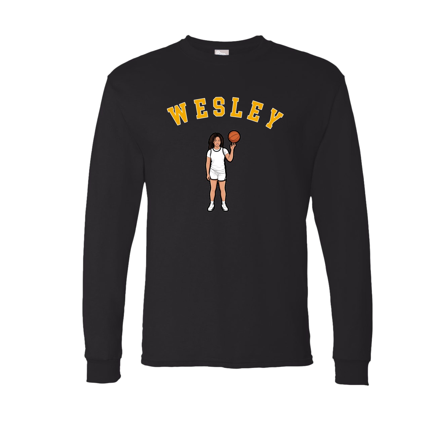 Long Sleeve Tee — Shirsey Arch in Black