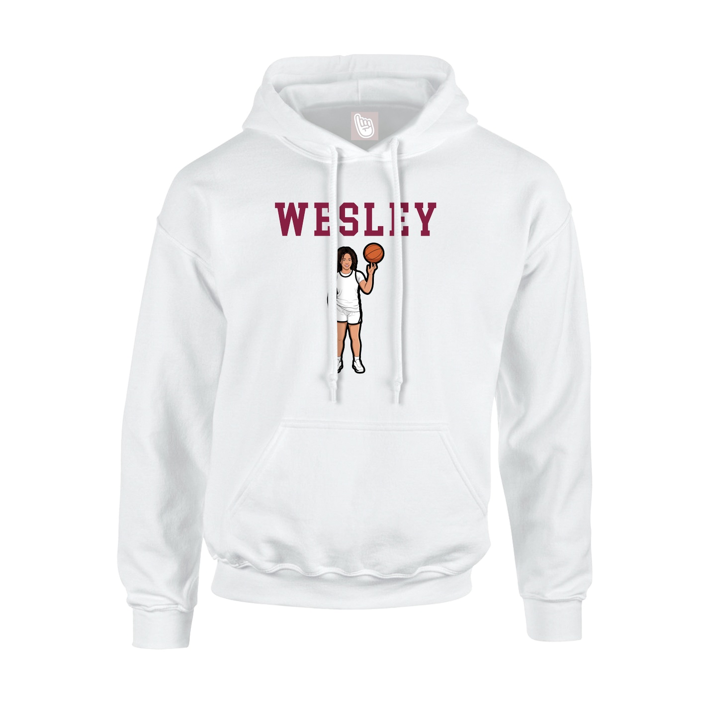 Youth Hoodie — Shirsey in White