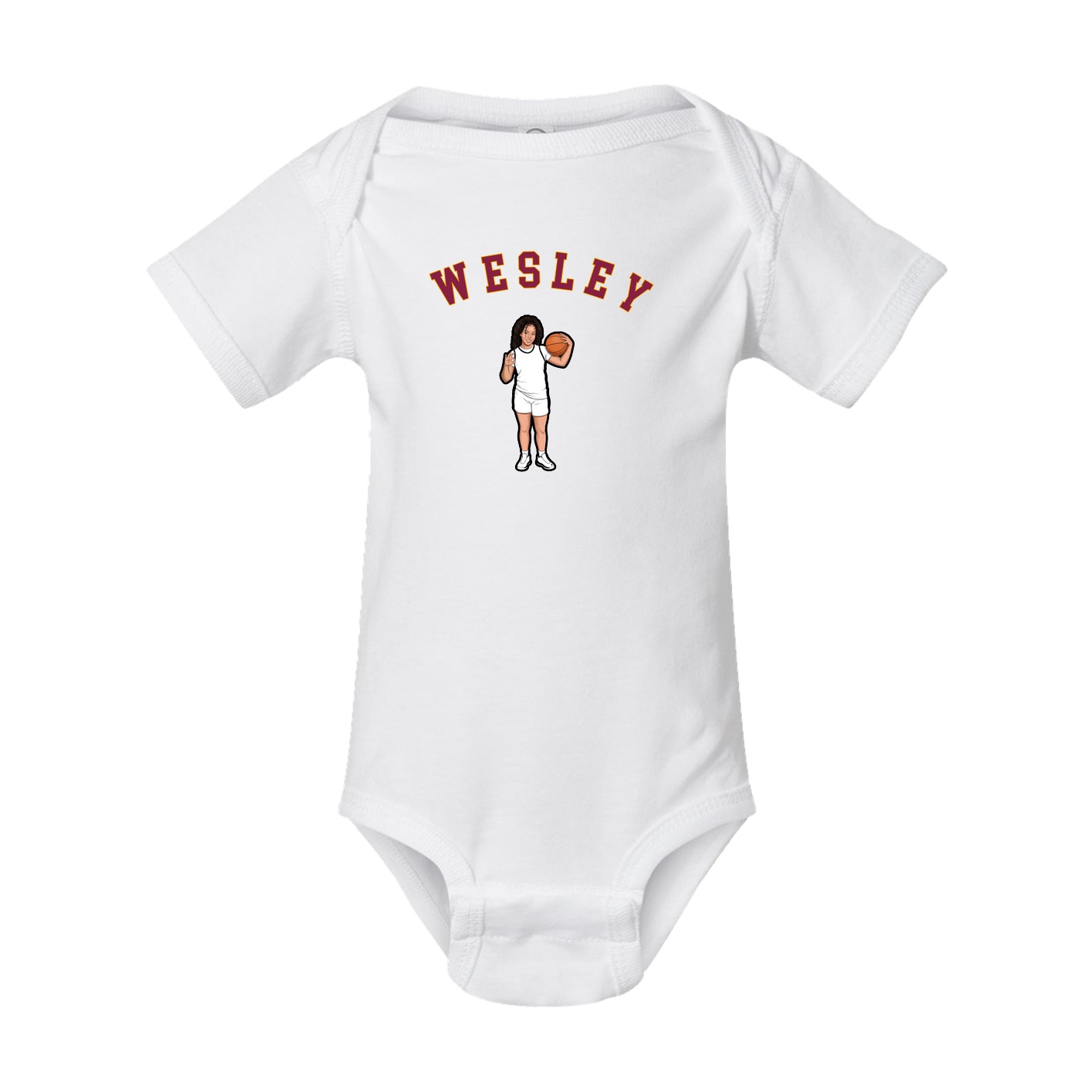 Baby Onesie — Shirsey Arch in White