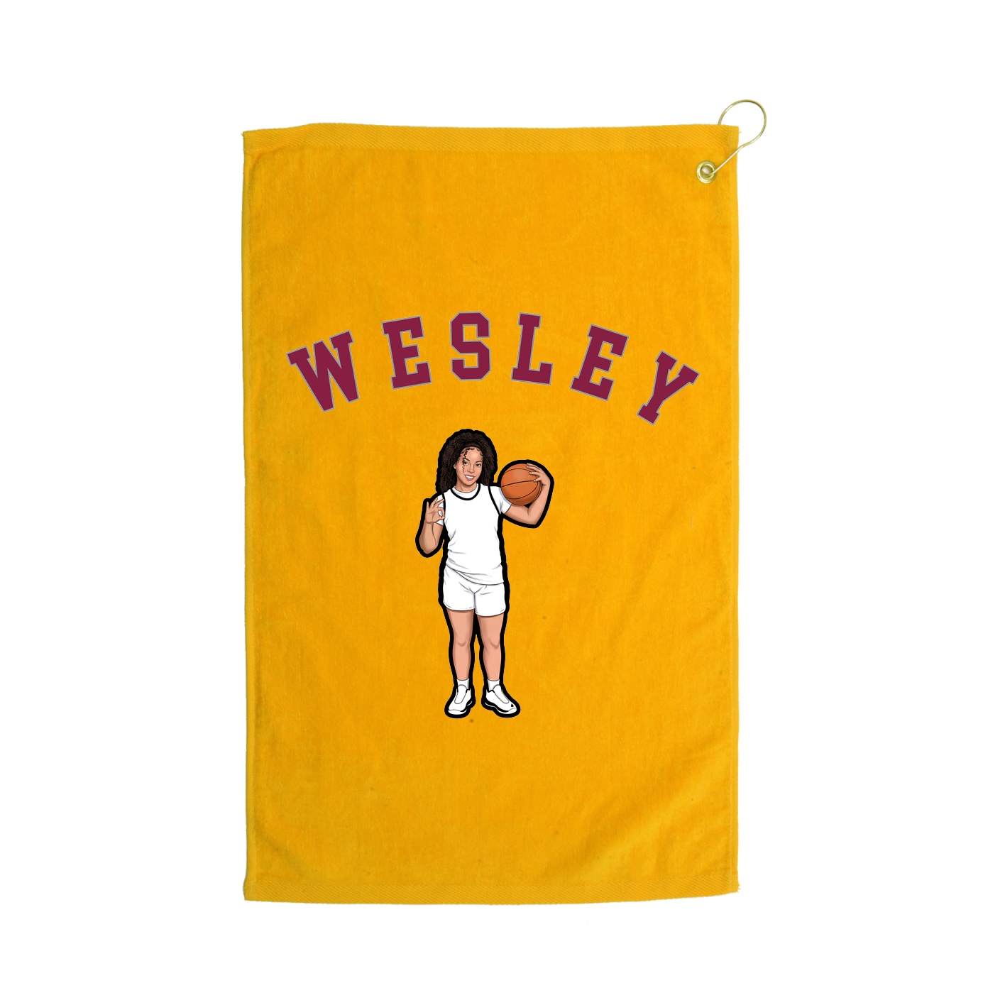 Golf Towel — Shirsey Arch in Gold