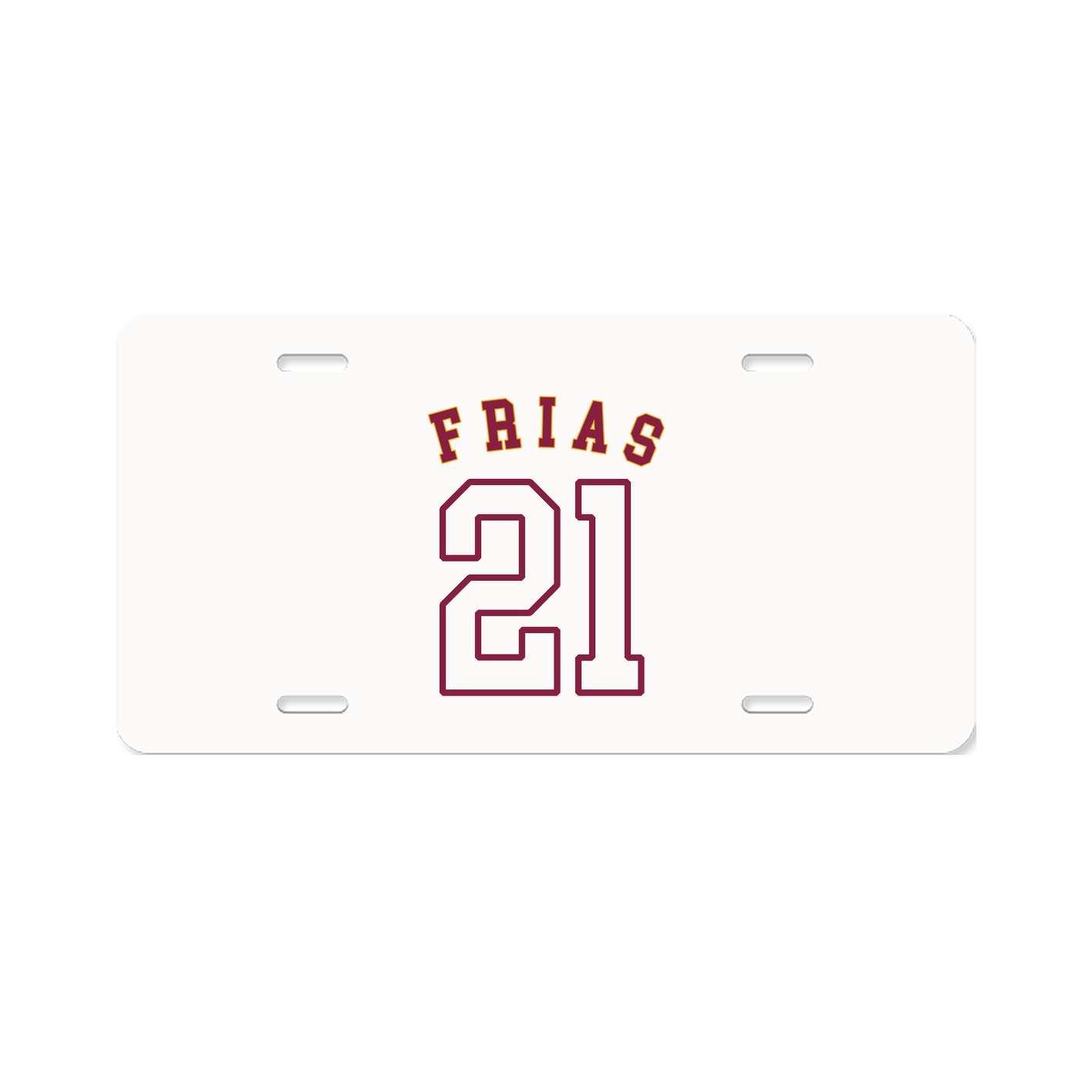 License Plate — Shirsey Arch in Classic