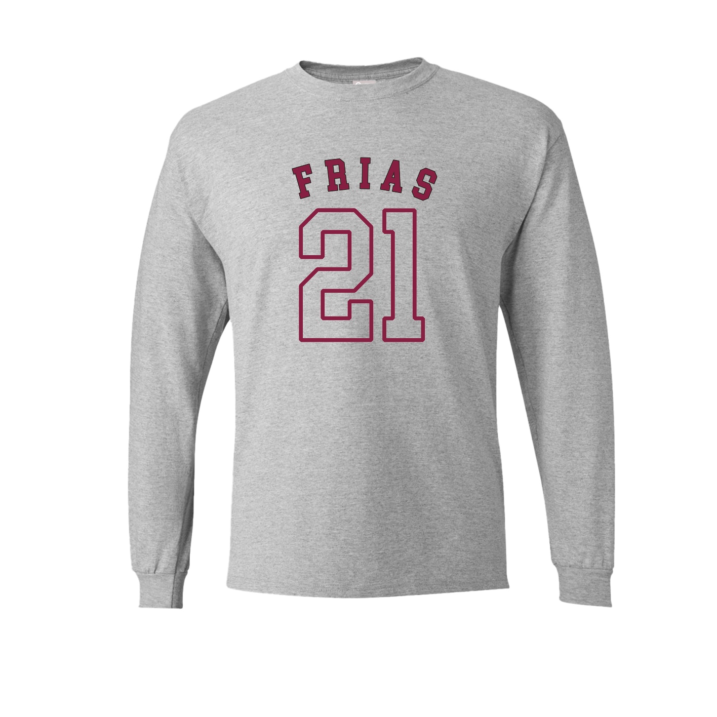 Long Sleeve Tee — Shirsey Arch in Grey