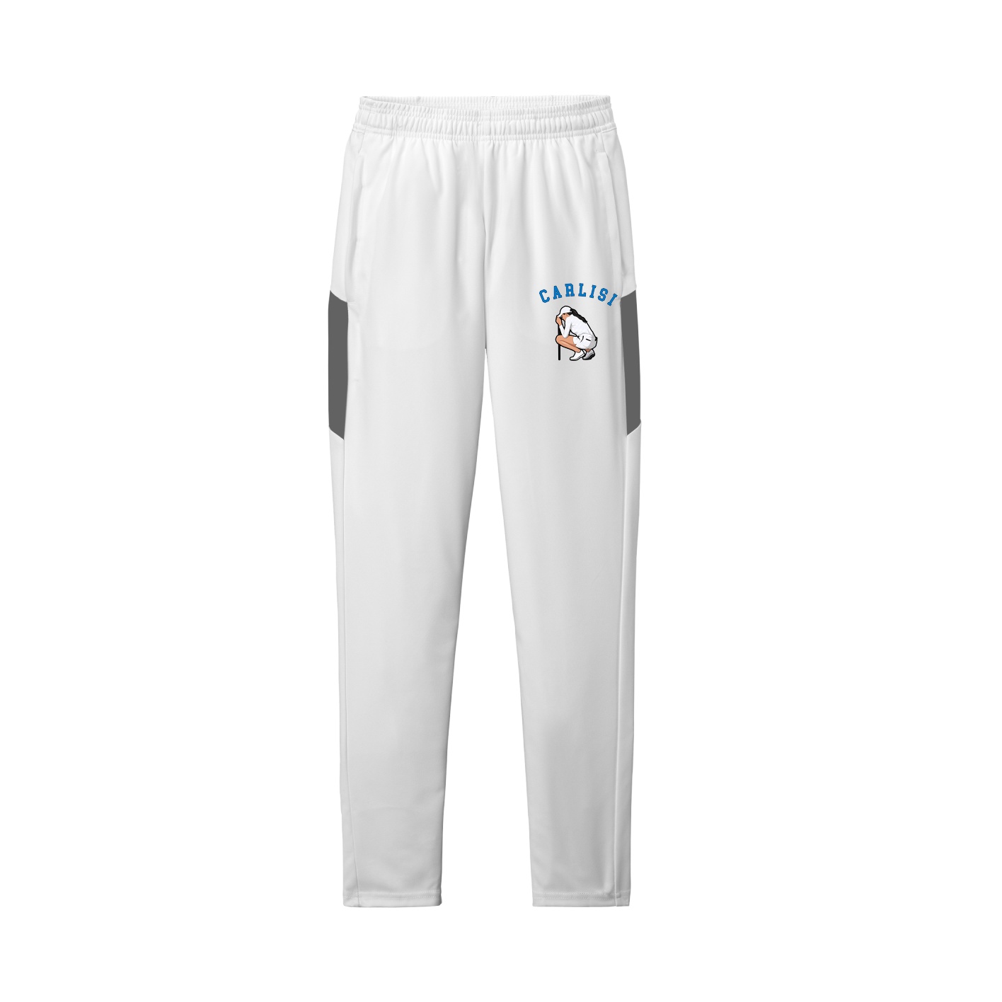 Team Travel Pant — Shirsey Arch in White/Grey