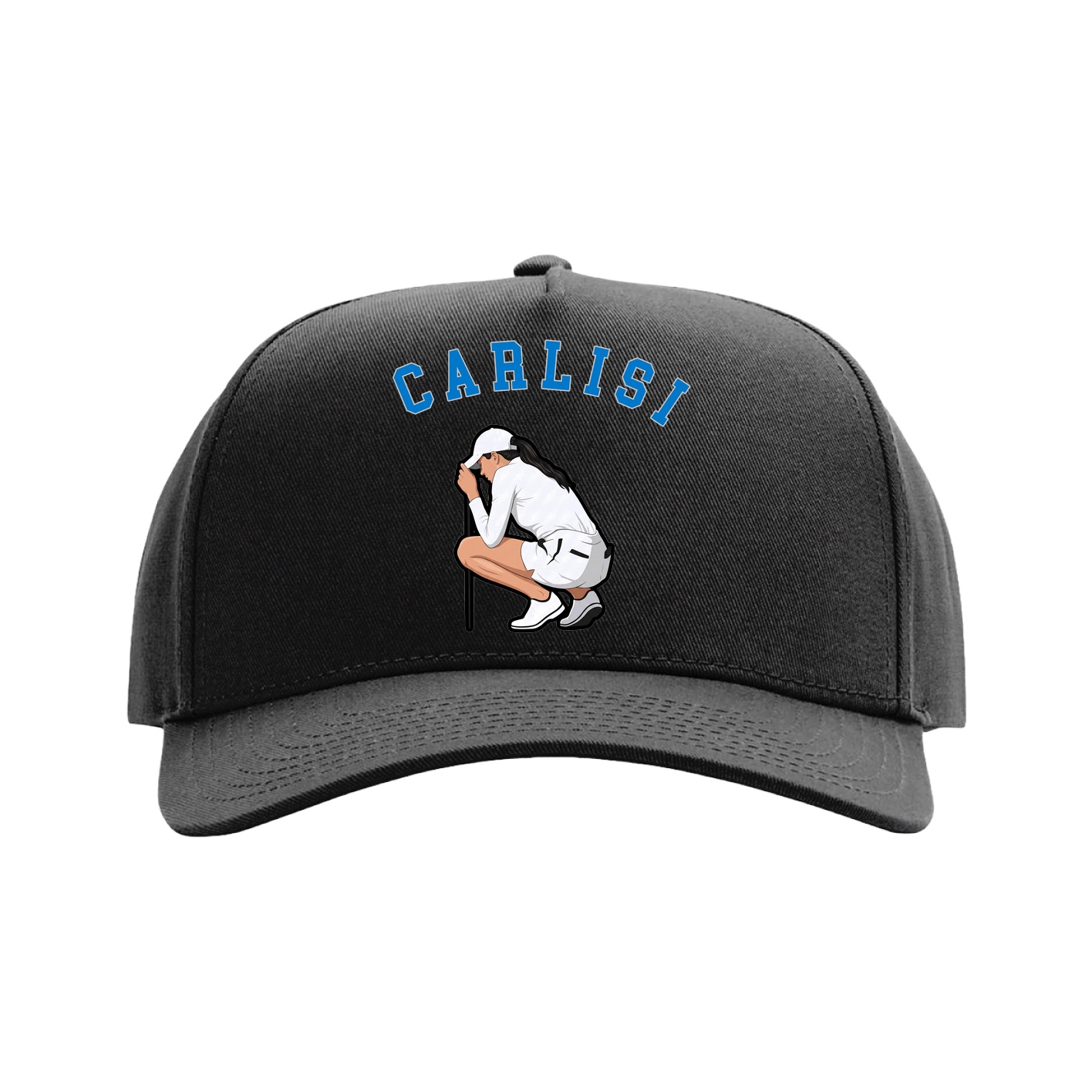 Full Fabric Five-Panel Champ Cap