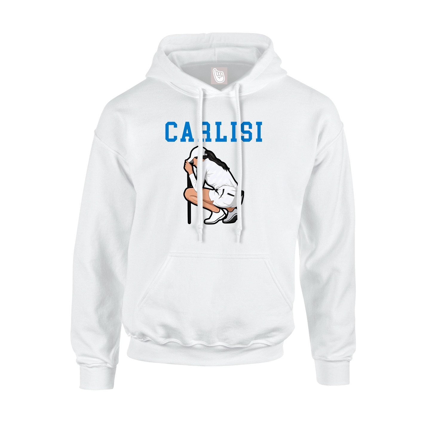 Youth Hoodie — Shirsey in White