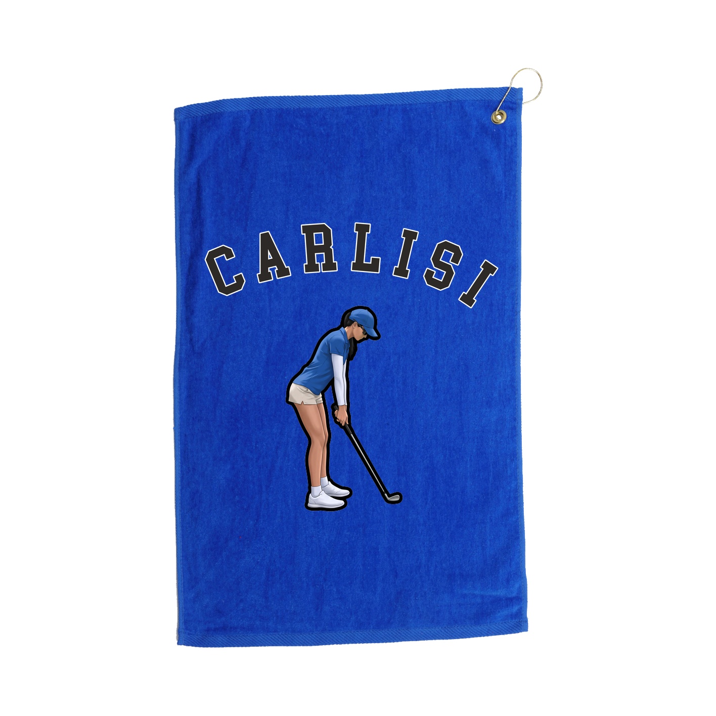 Golf Towel — Shirsey Arch in Royal