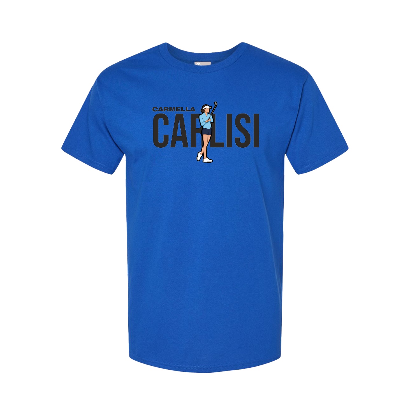 Youth Tee — Player Name in Royal