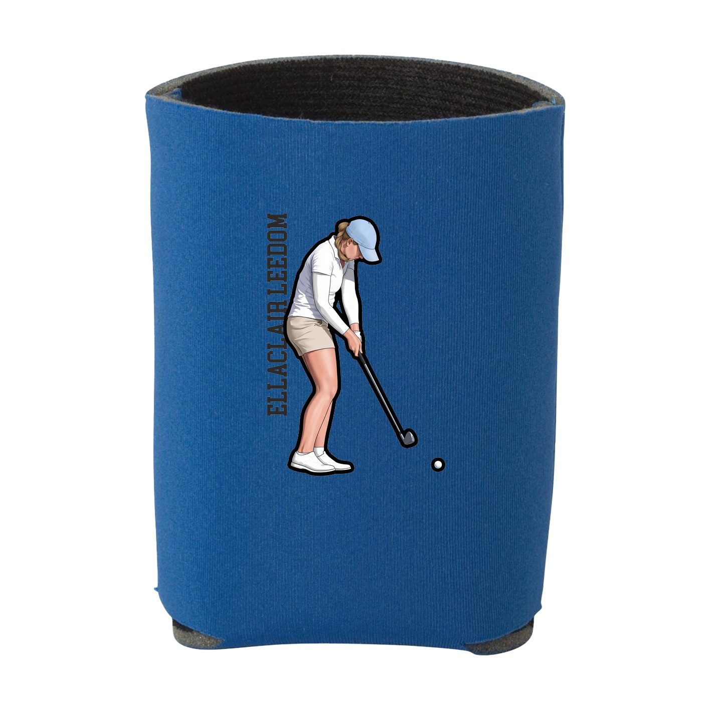 Can Holder — Name Vertical in Royal