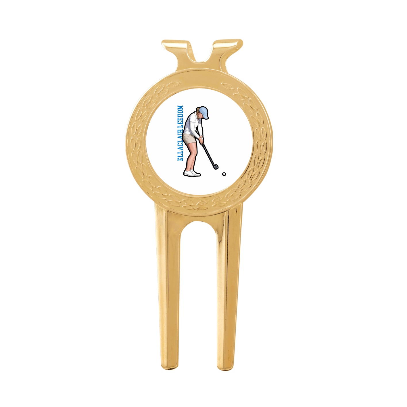 Divot Tool with Ball Marker — Name Vertical in Classic