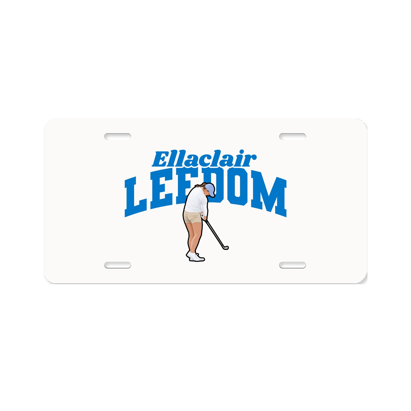 License Plate — Signature Arch in Classic