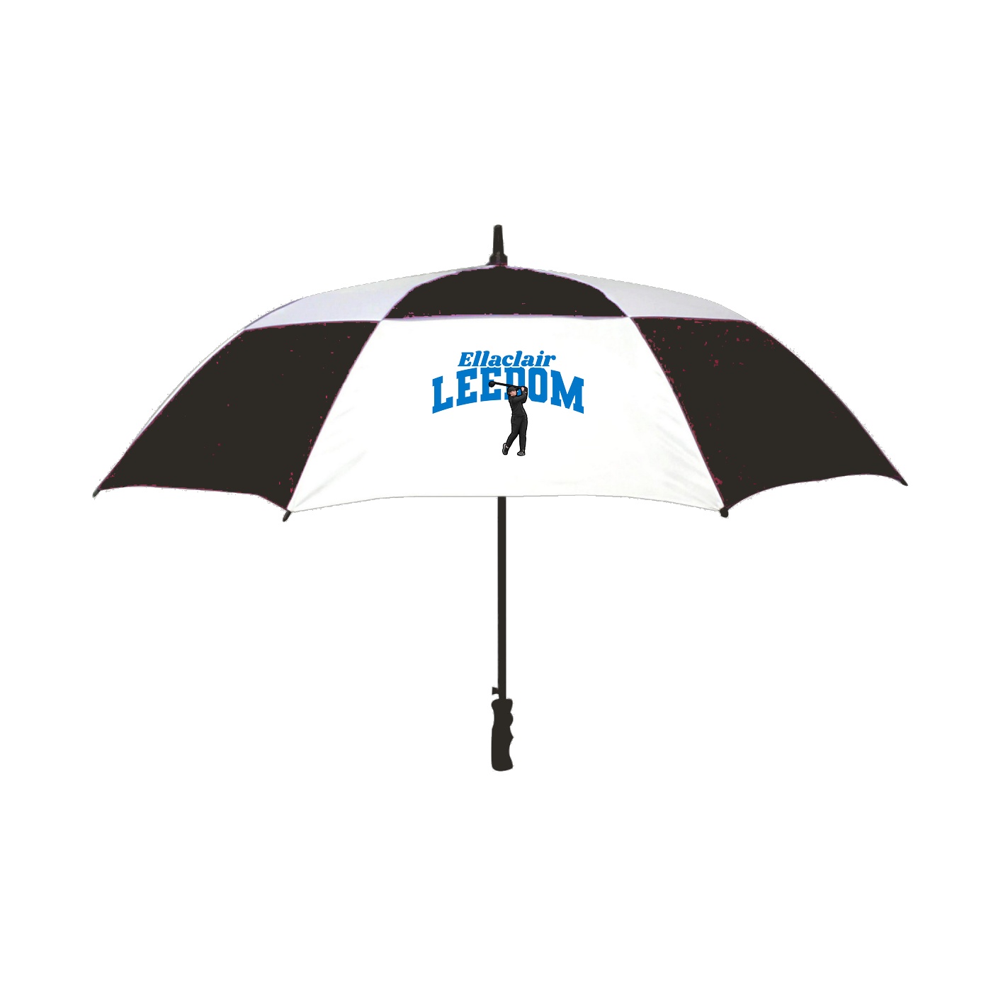 Golf Umbrella — Signature Arch in Black