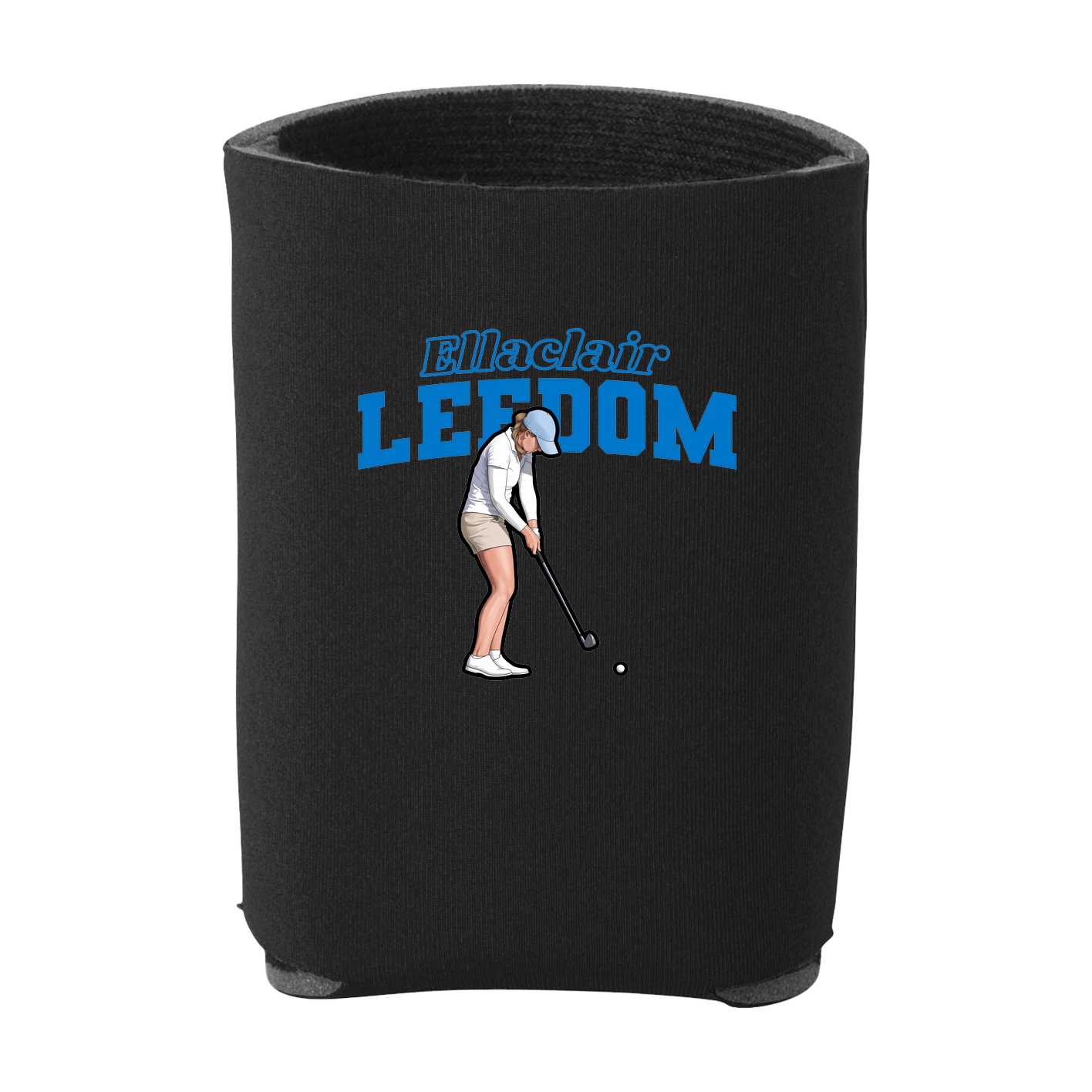 Can Holder — Name Arch in Black