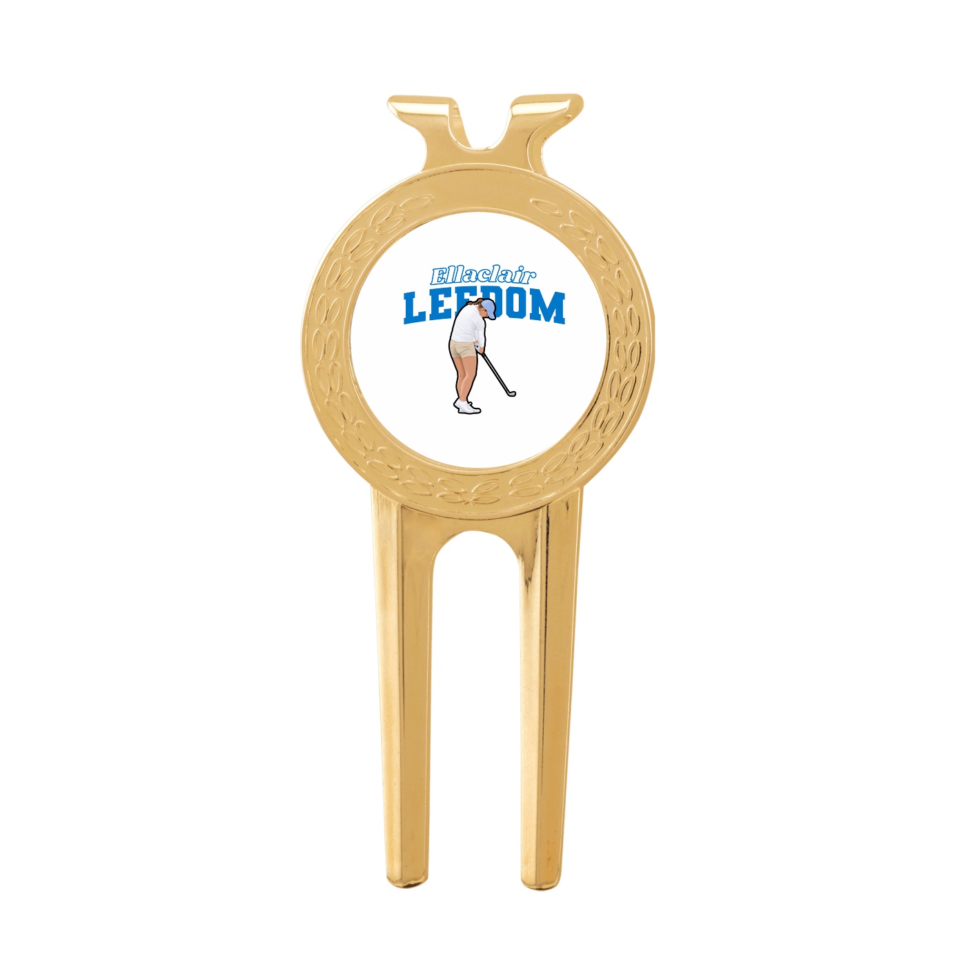 Divot Tool with Ball Marker — Name Arch in Classic