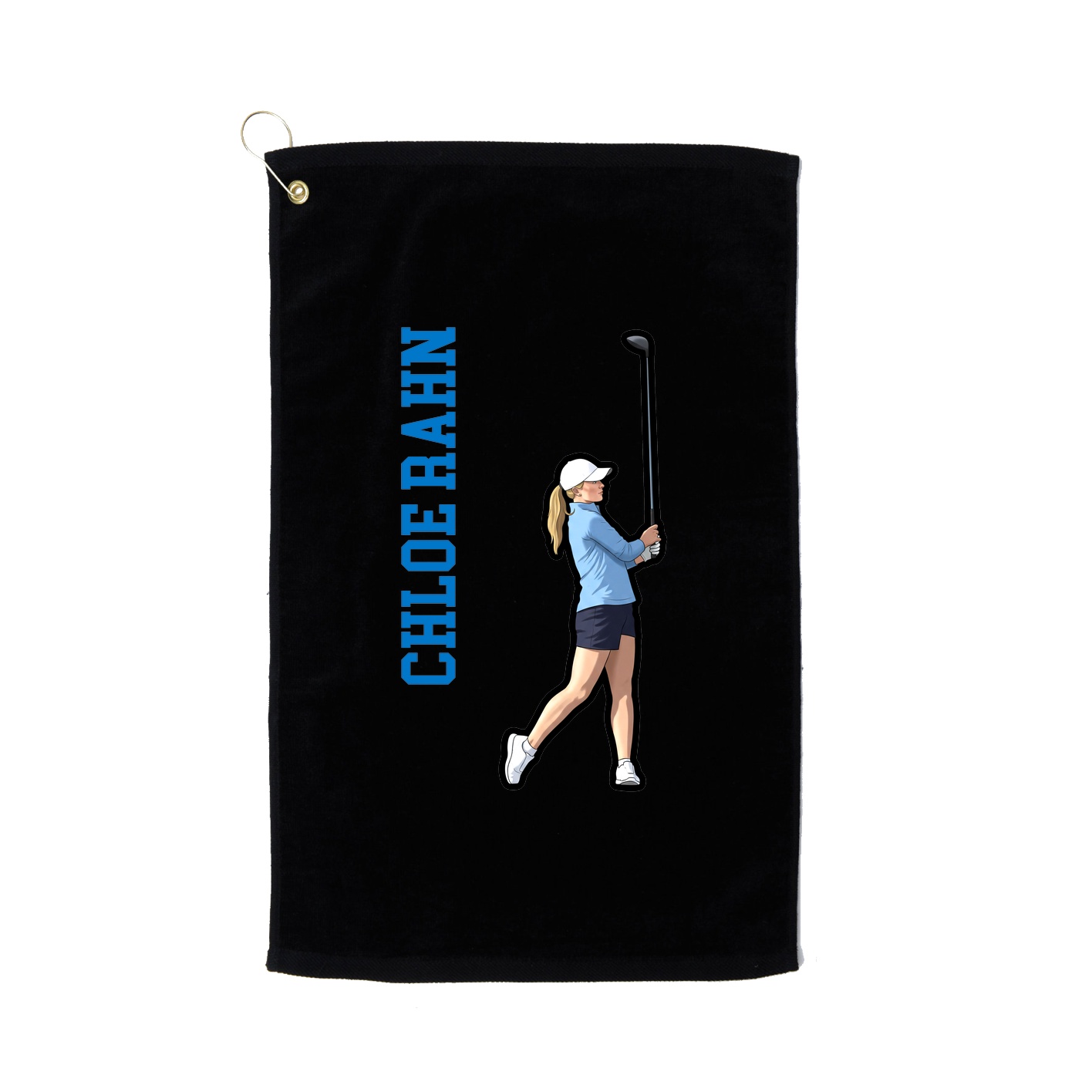 Terry Velour Golf Towel