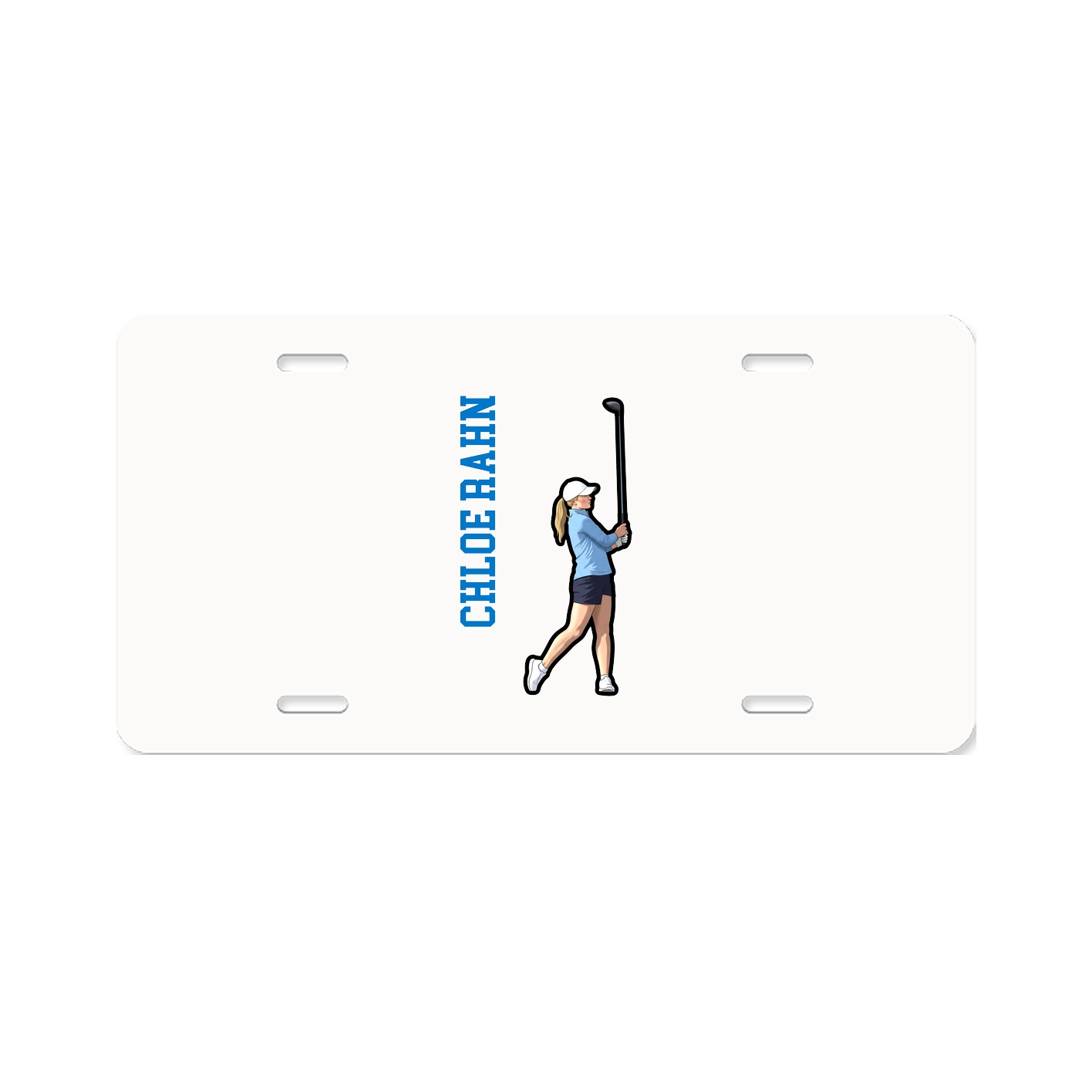 Aluminum License Plate