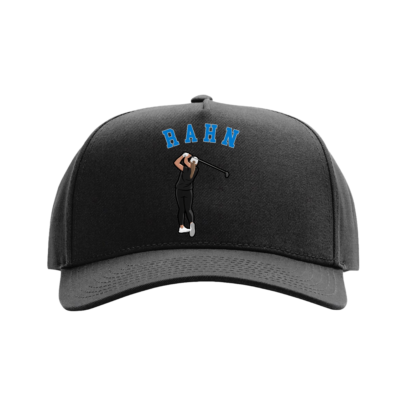Full Fabric Five-Panel Champ Cap