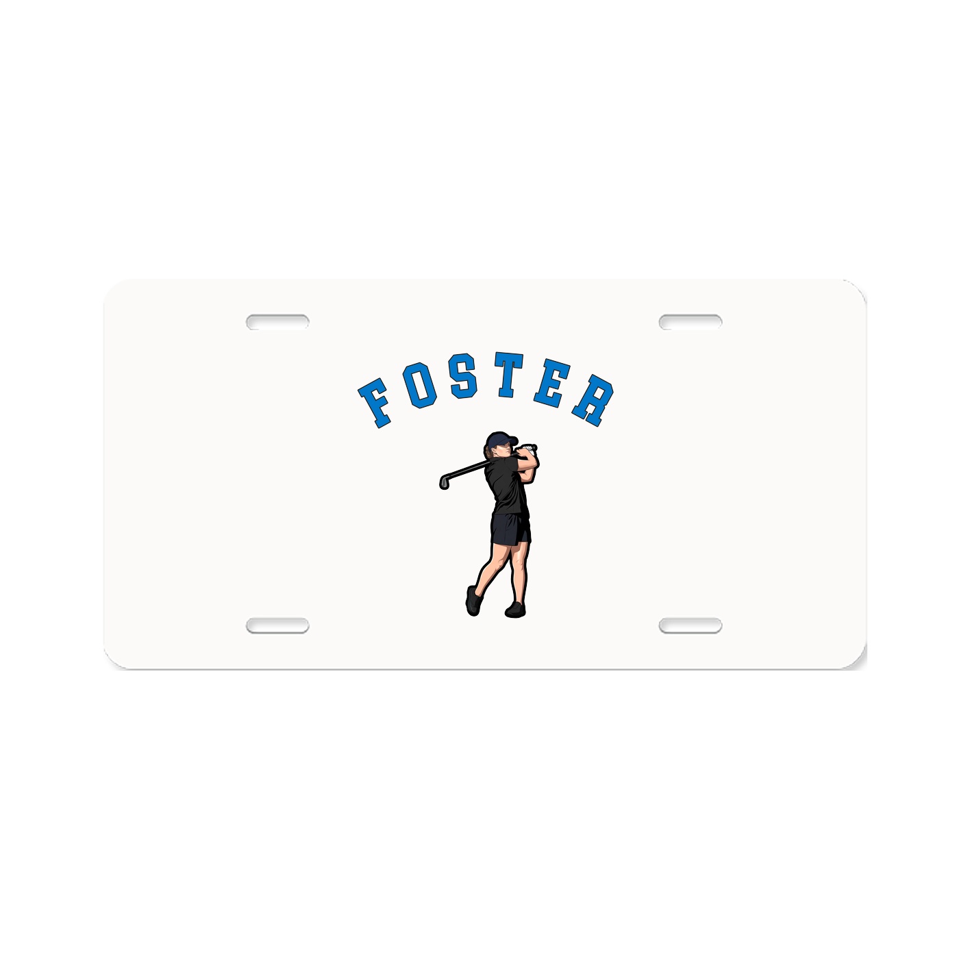 License Plate — Shirsey Arch in Classic