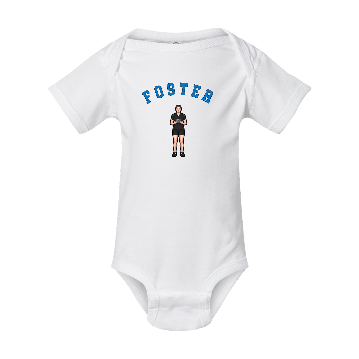 Baby Onesie — Shirsey Arch in White