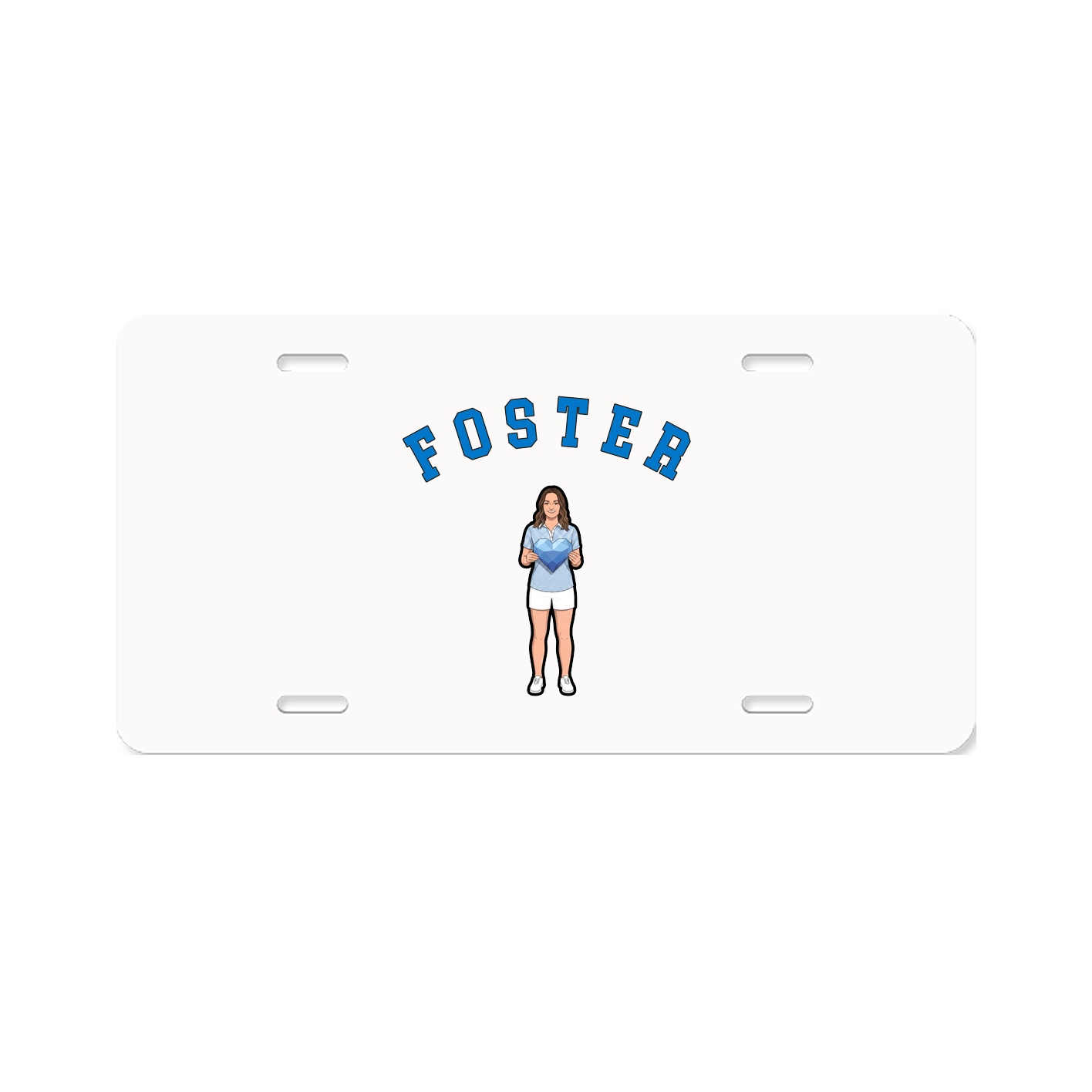 License Plate — Shirsey Arch in Classic