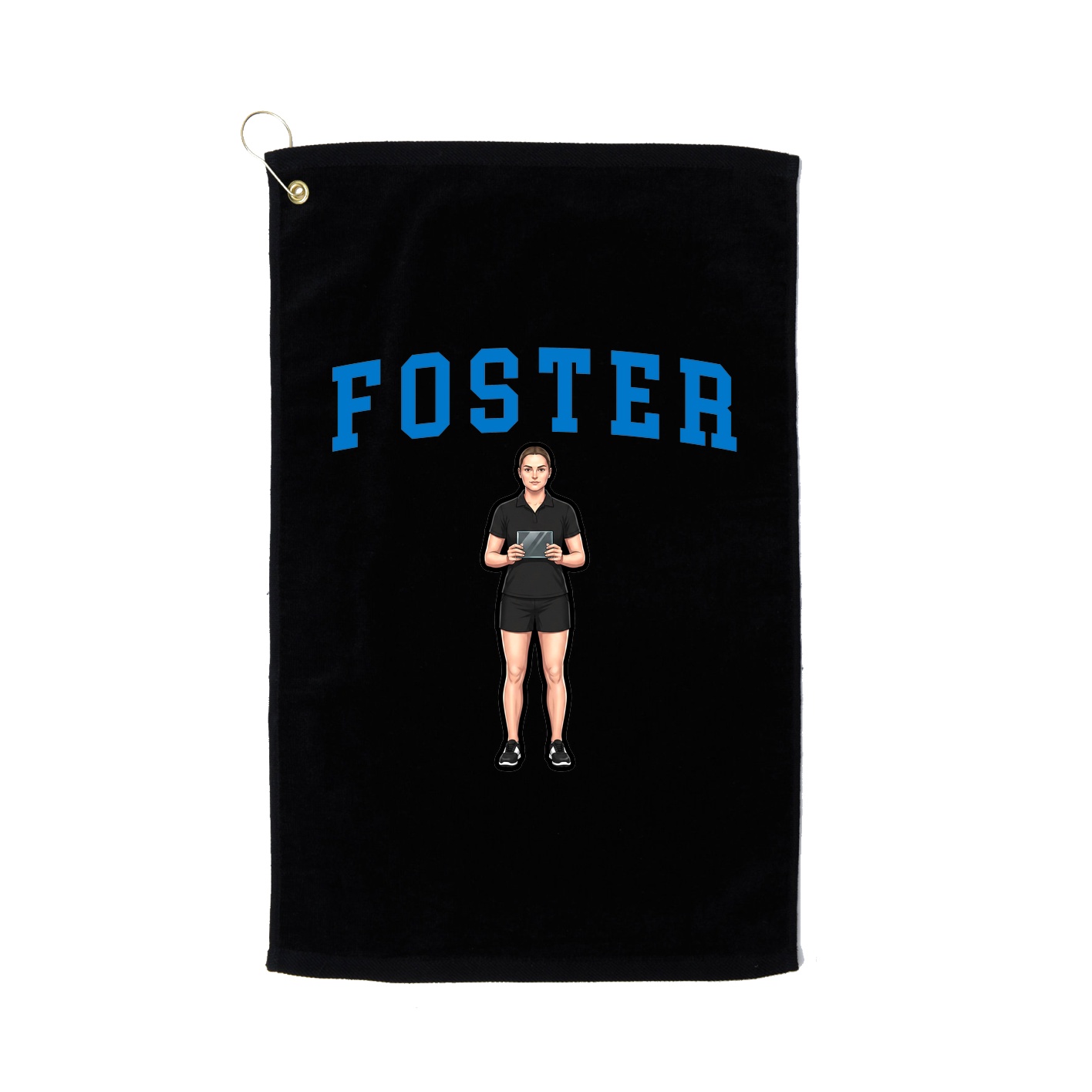 Golf Towel — Shirsey in Black