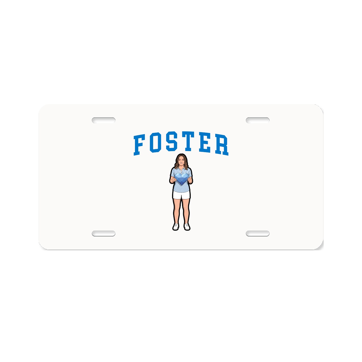 License Plate — Shirsey in Classic