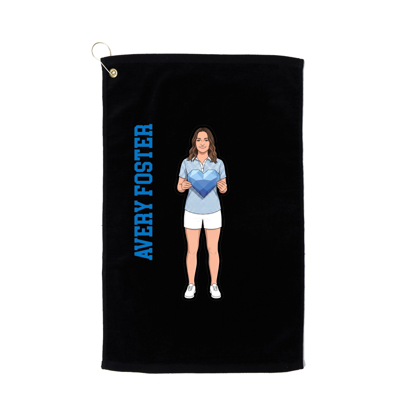 Terry Velour Golf Towel