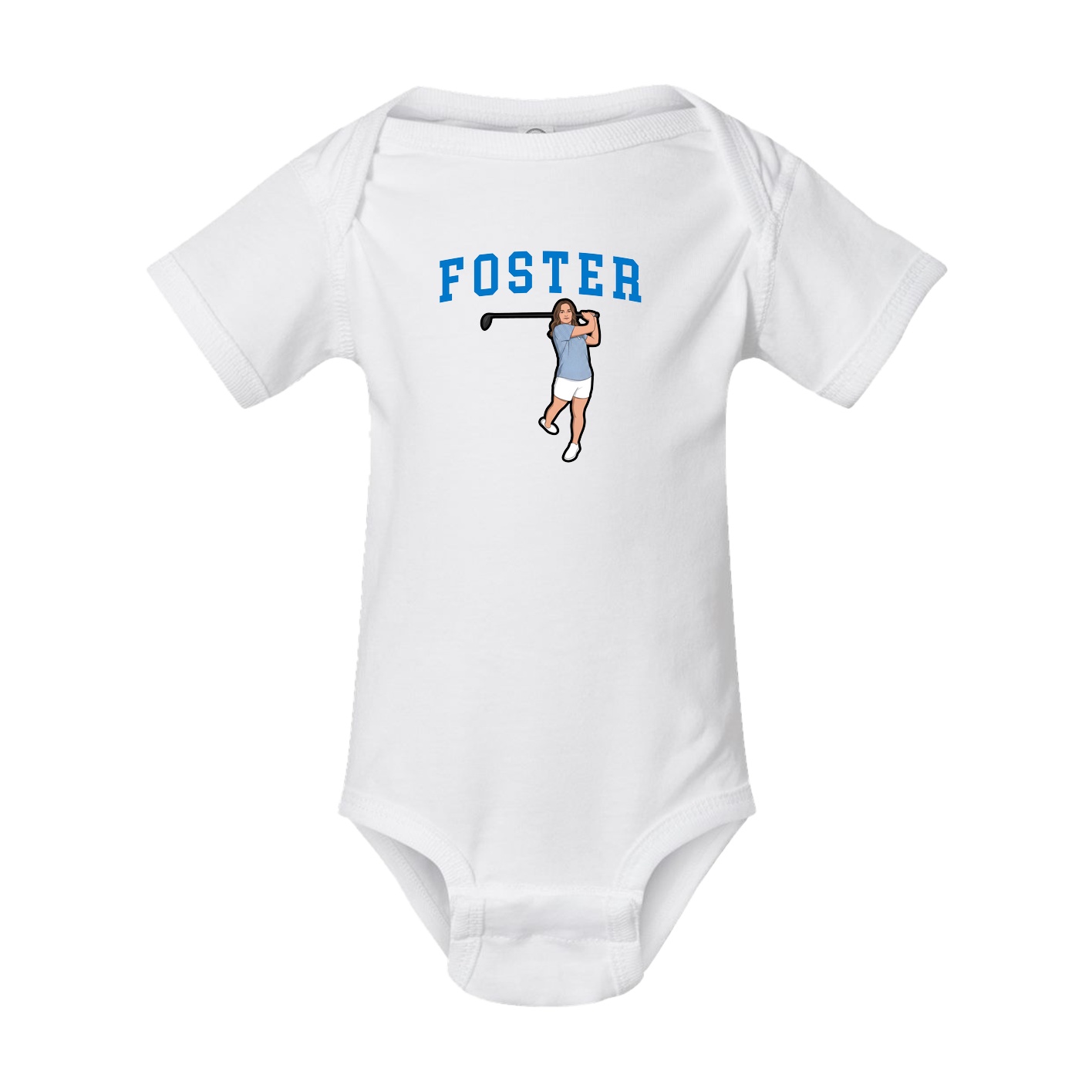 Baby Onesie — Shirsey in White