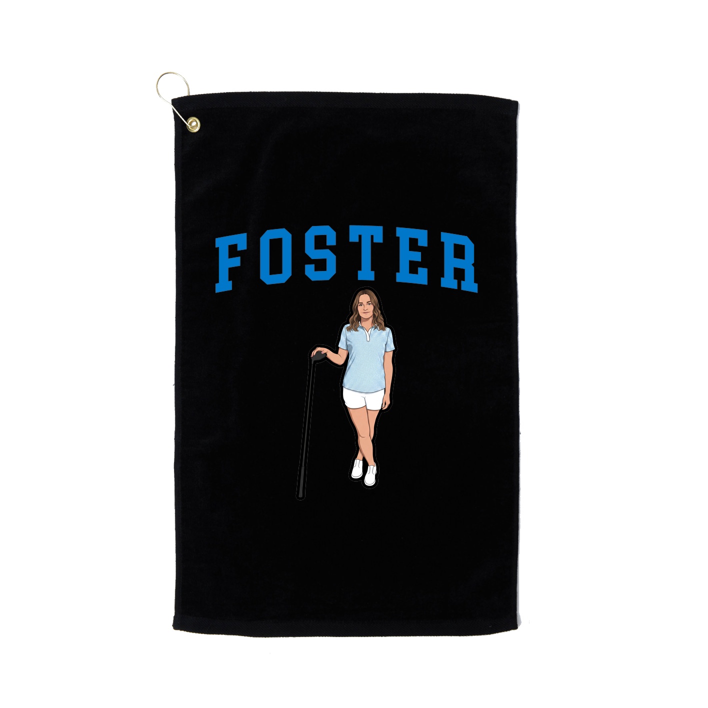 Golf Towel — Shirsey in Black